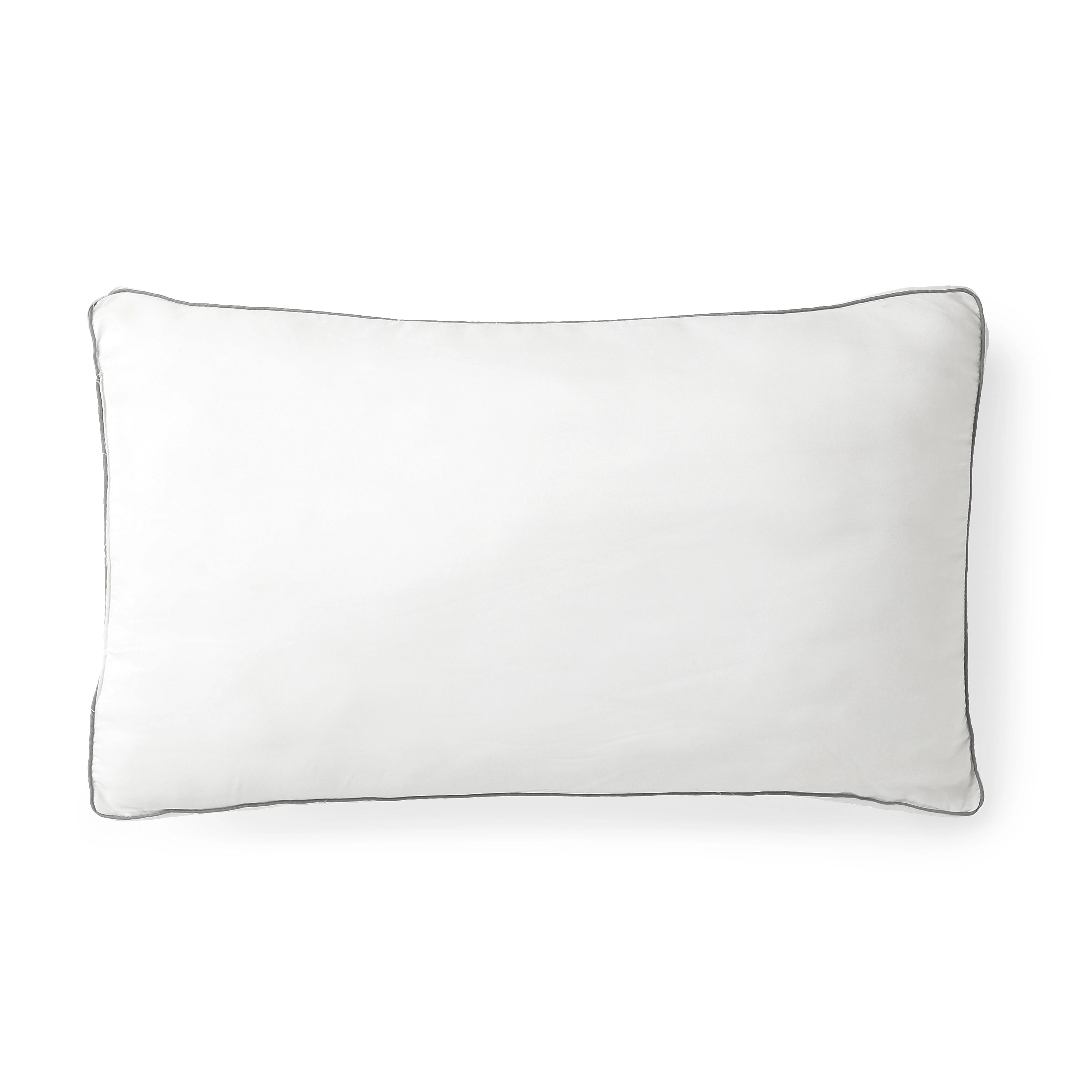 Cloud Nine White Solid Gusseted Pillow Filler Feather White / Pillow Filler (46cm x 69cm)
