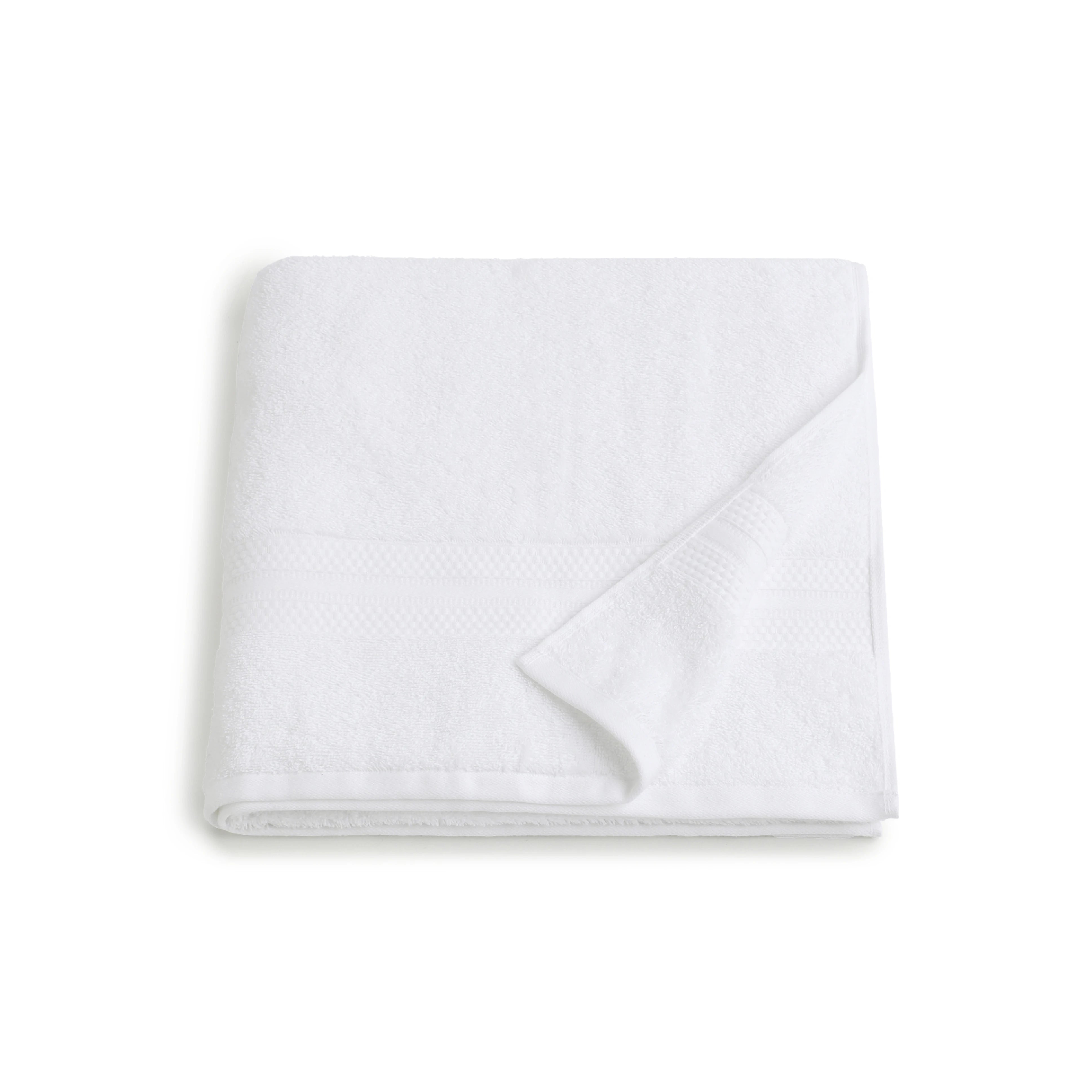 Paleto 100% Cotton Bath Towel Optical White / Bath Towel (75cm x 150cm)