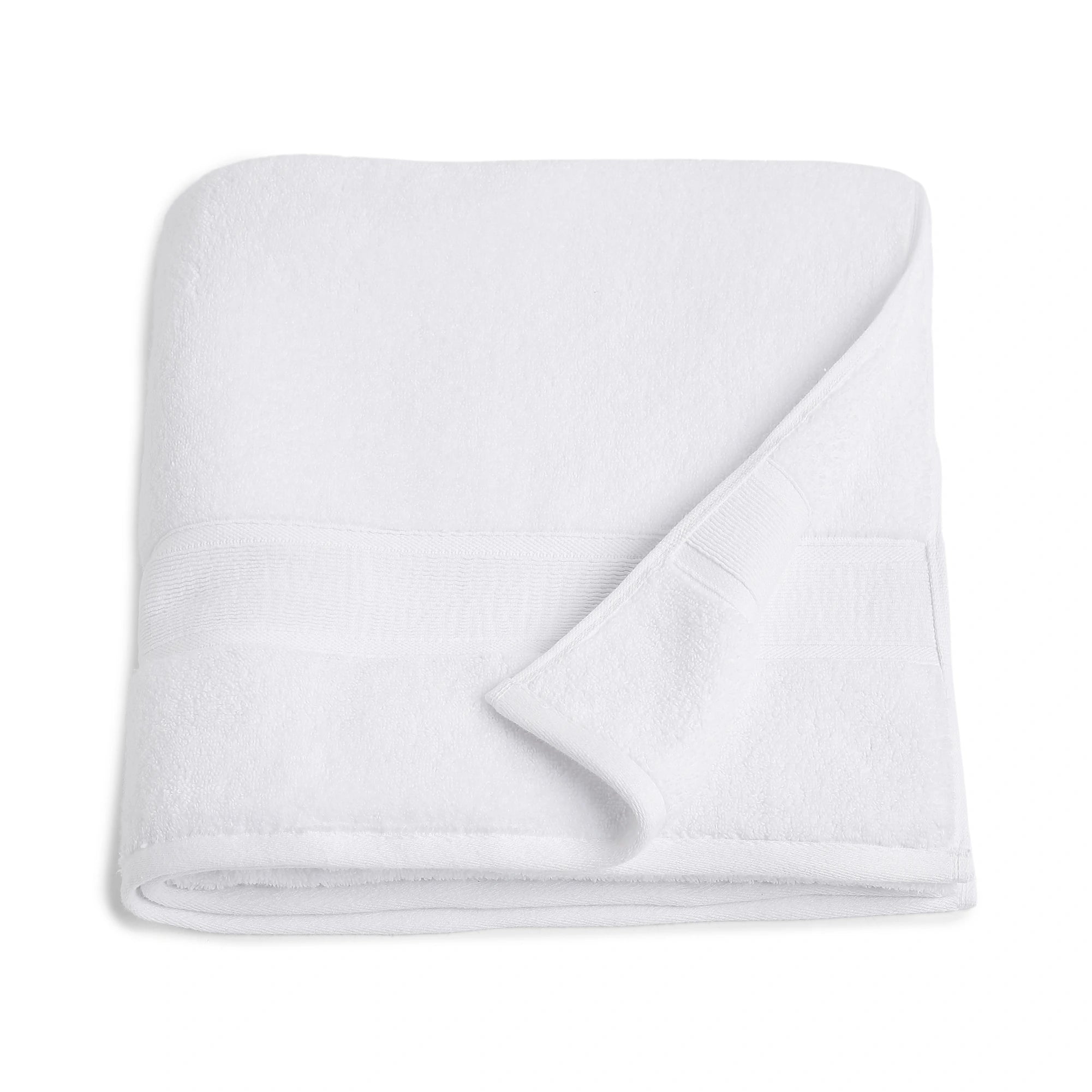Pelushe Zero Twist 100% Cotton Bath Towel Optical White / Bath Towel (75cm x 150cm)