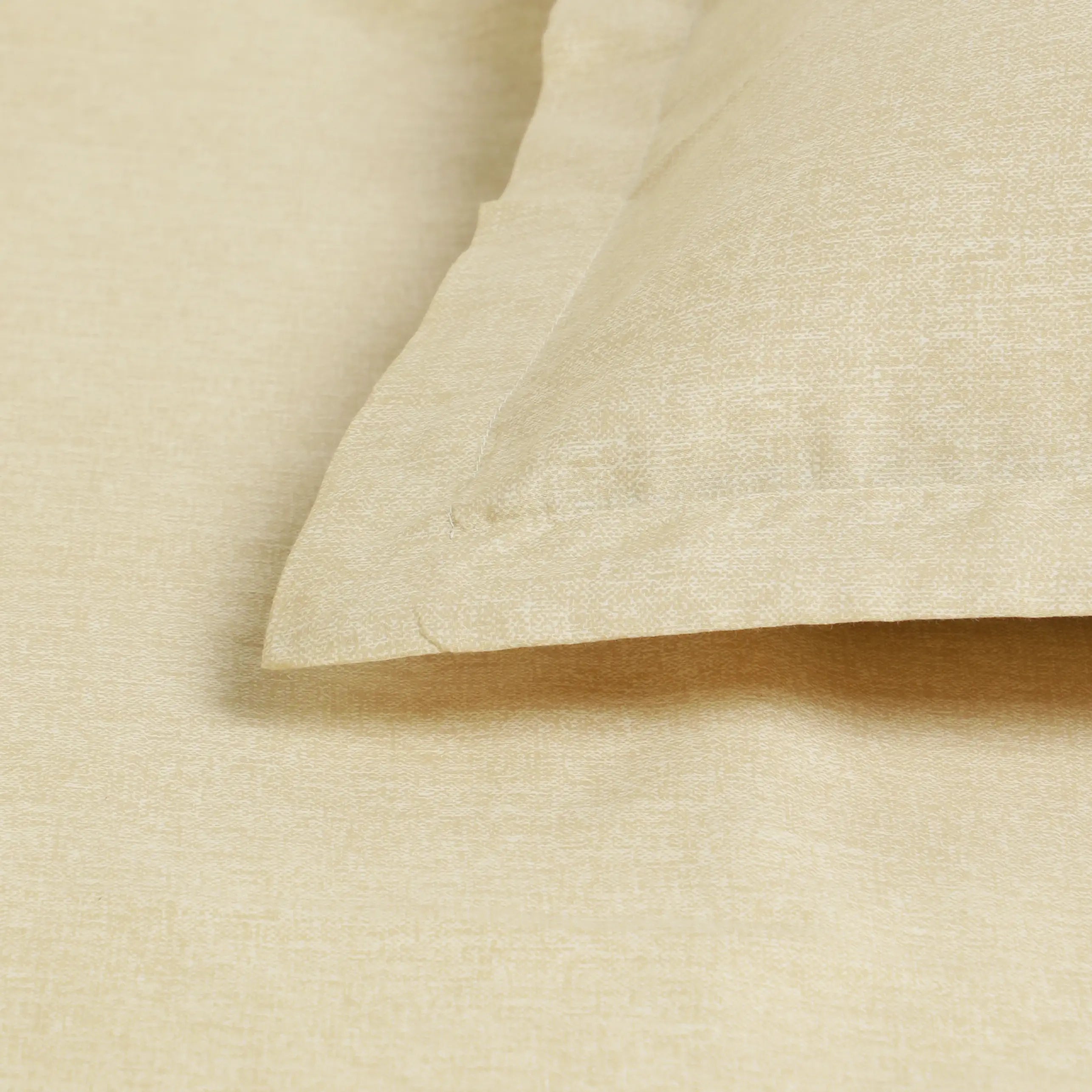 Yutori 100% Cotton King Fitted Sheet Set Beige / King