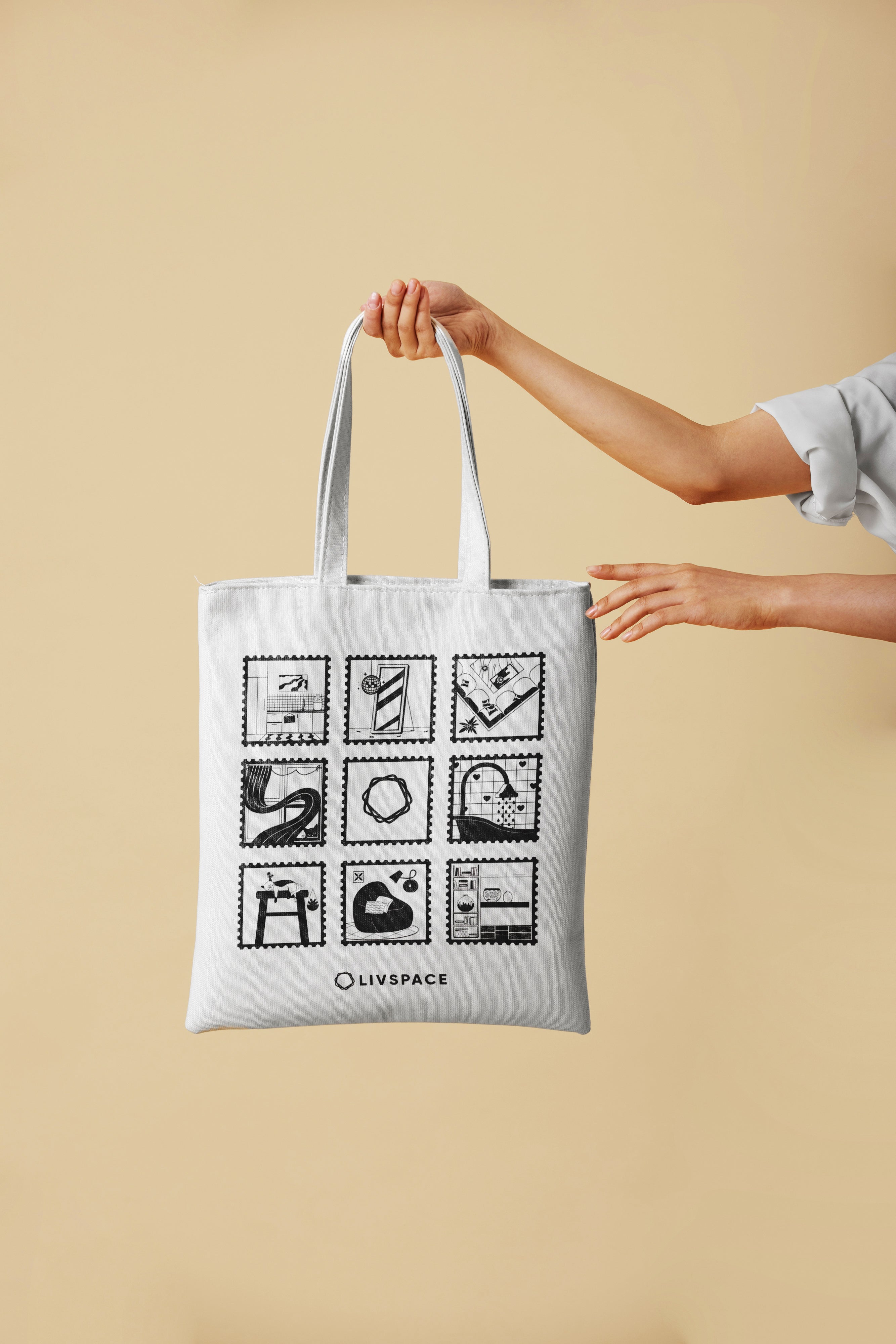 Livspace Tote Bag