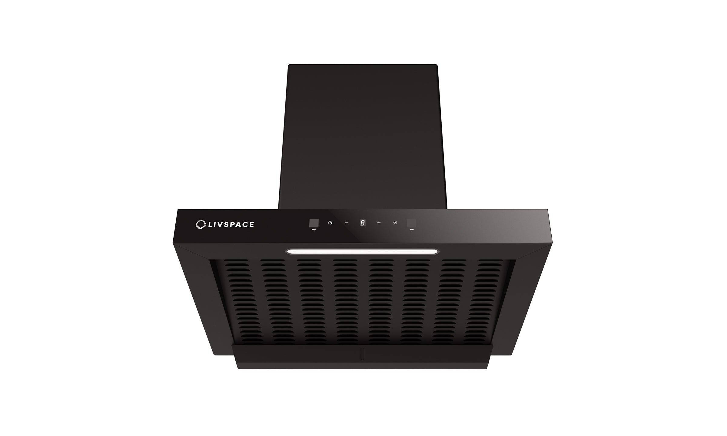Optima by Livspace AutoClean T Shape chimney 600mm size 1200m3/h suction power (Ducted) | Optima CH T 60