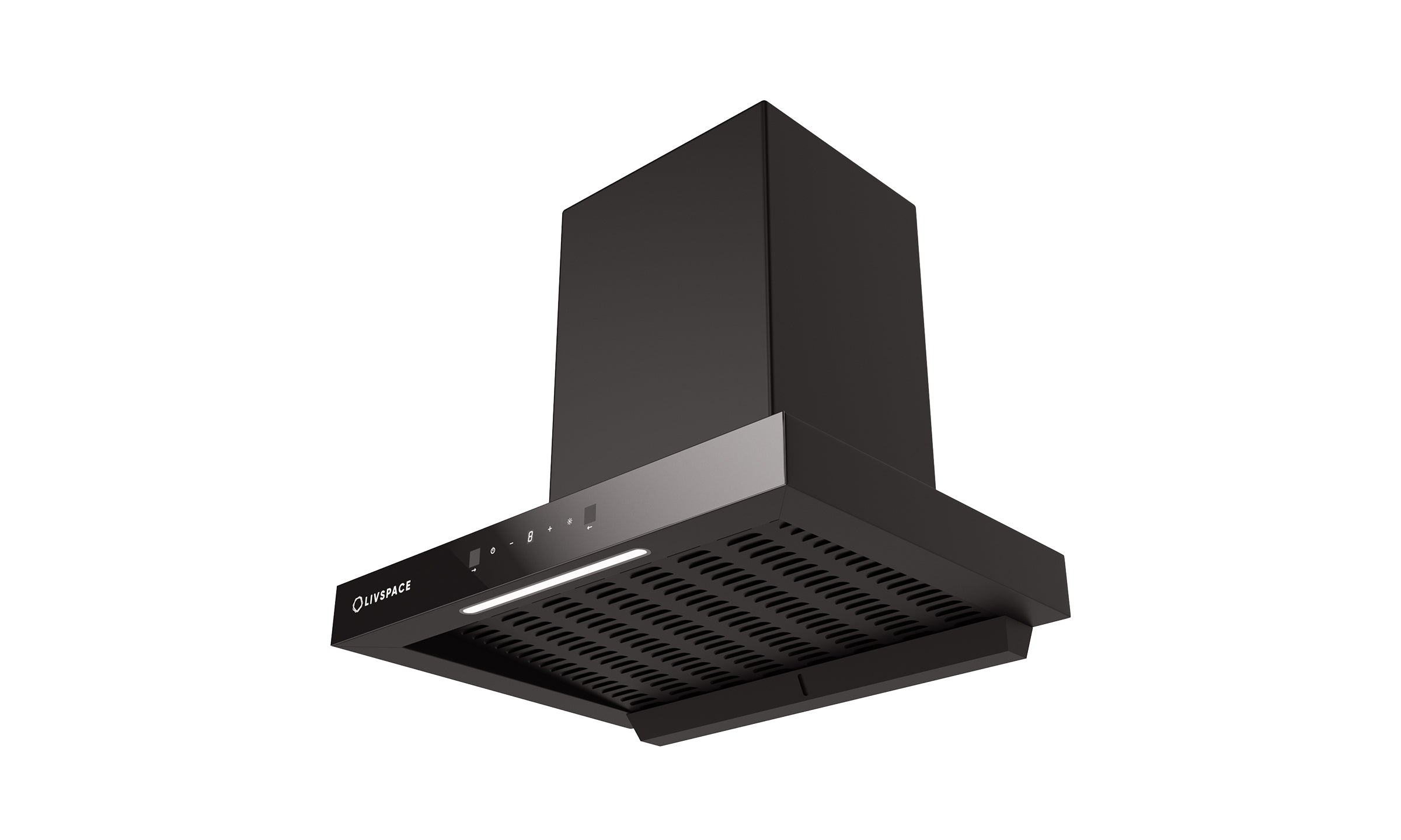 Optima by Livspace AutoClean T Shape chimney 600mm size 1200m3/h suction power (Ducted) | Optima CH T 60