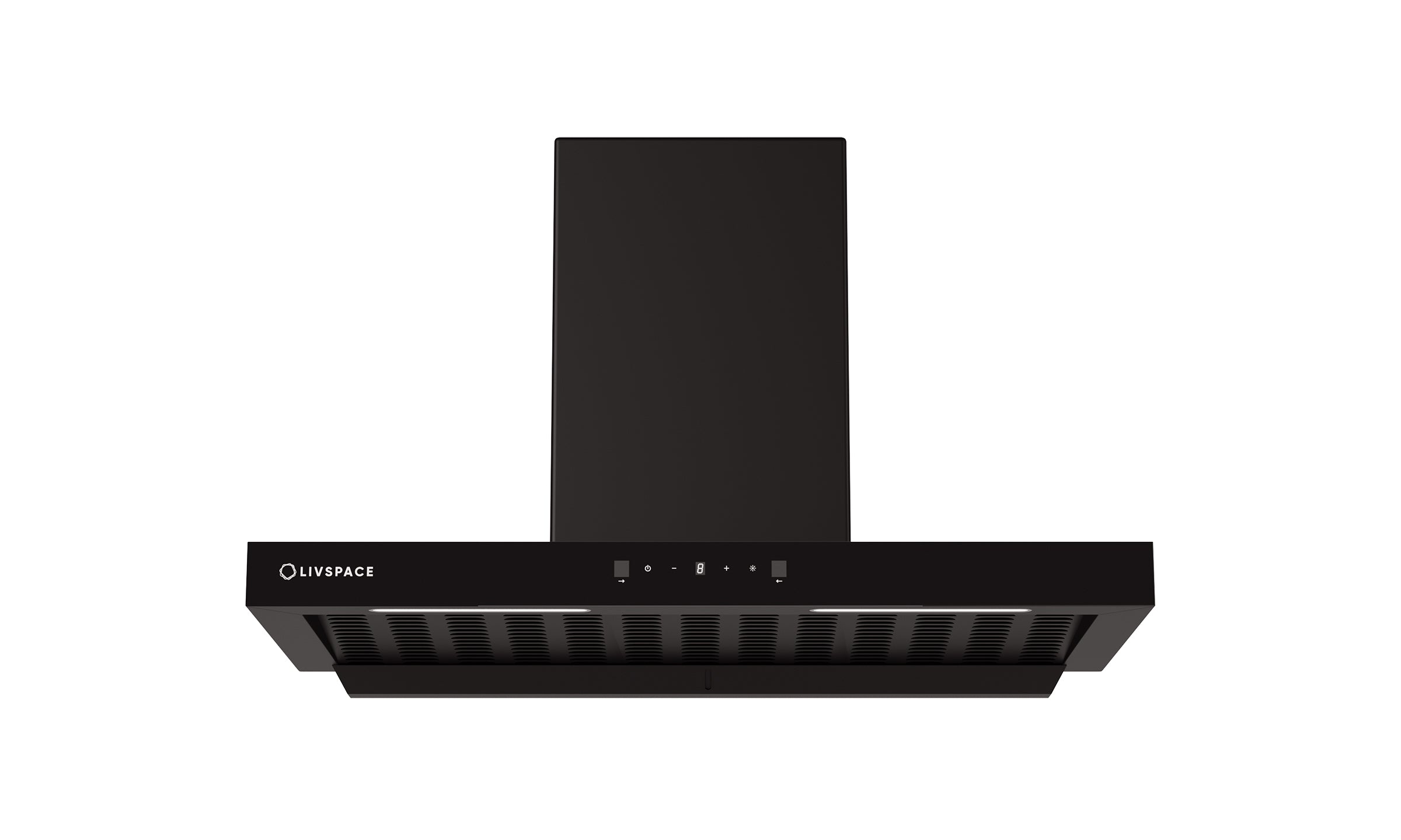 Optima by Livspace AutoClean T Shape chimney 900mm size 1200m3/h suction power (Ducted) | Optima CH T 90