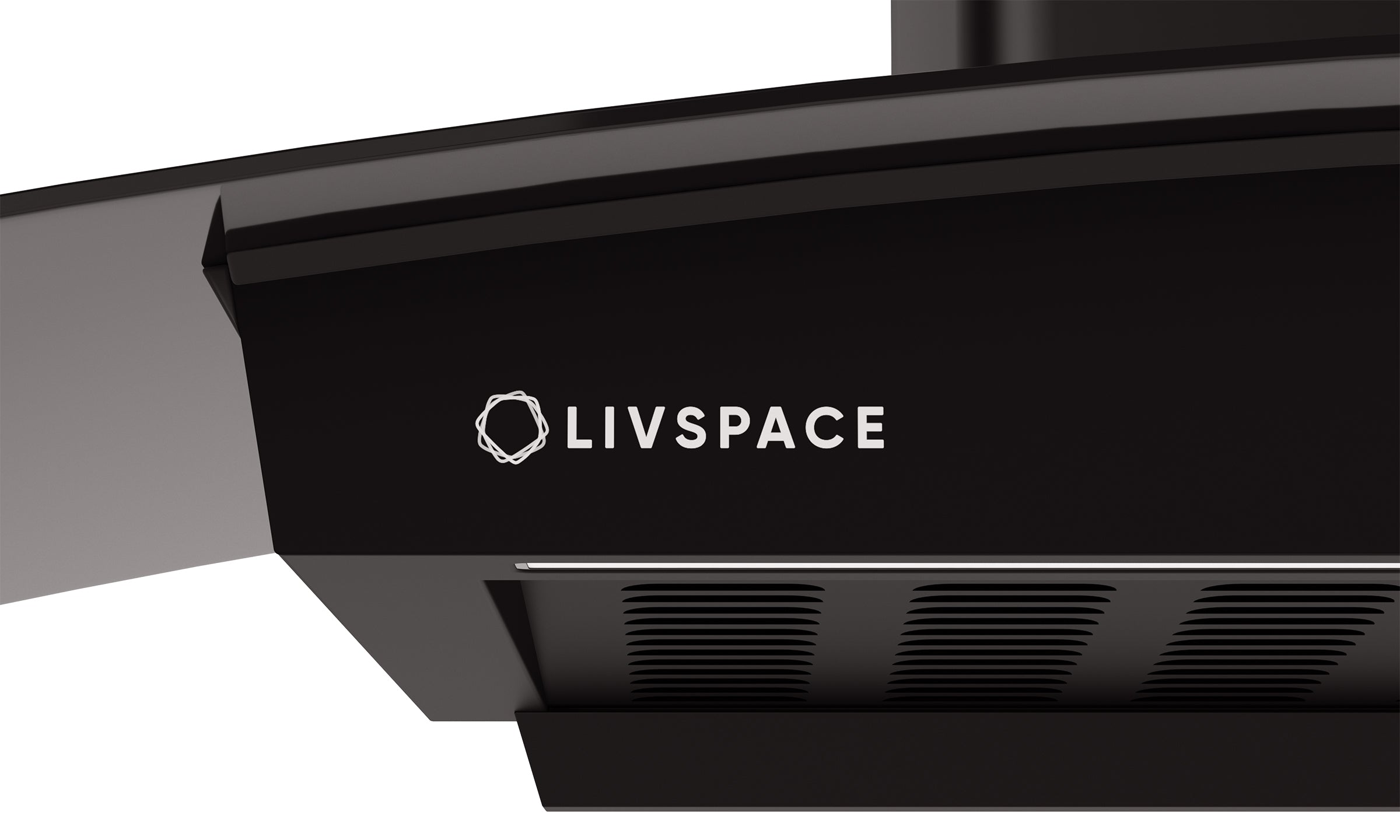 Optima by Livspace AutoClean Curve Shape chimney 900mm size 1200m3/h suction power (Ducted) | Optima CH C 90