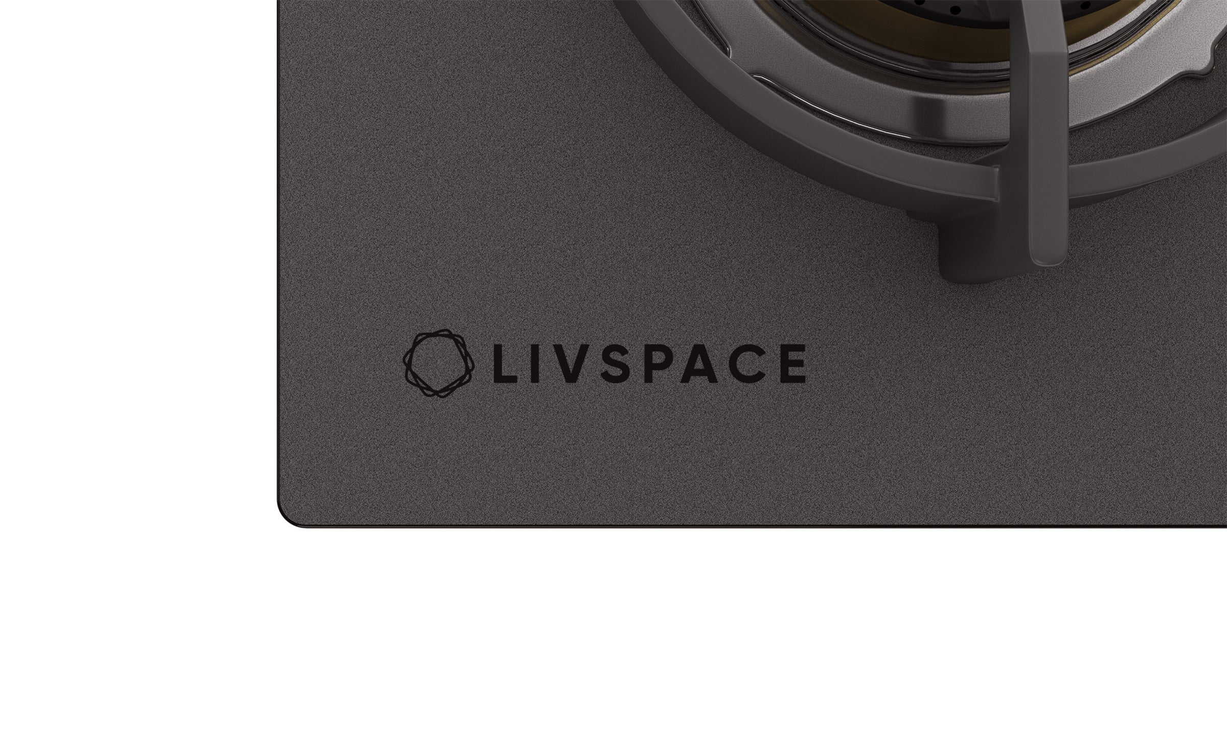 Intellia by Livspace 4 Brass Burner FFD 595mm with Auto Ignition Matt finish Hob  | Intellia HB FFD 4B M 60