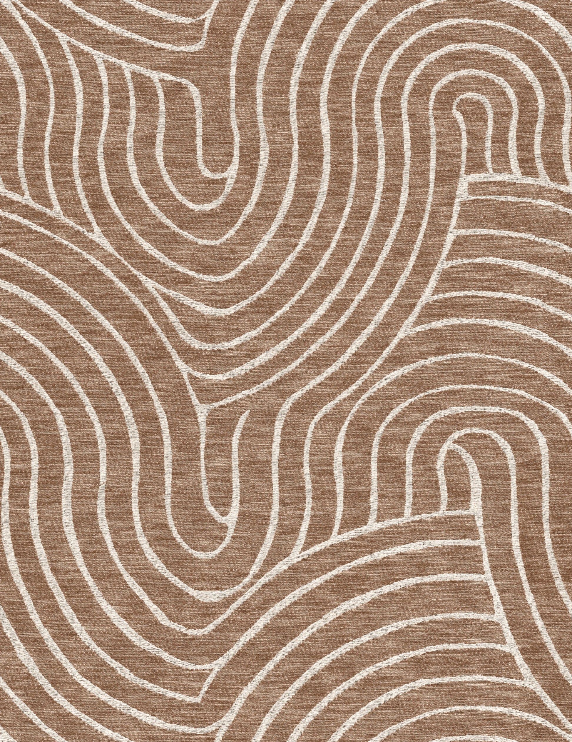 Earthen Tales Edition 1 - Plash | Made to Order Light Filtering Curtains Plash-Rust