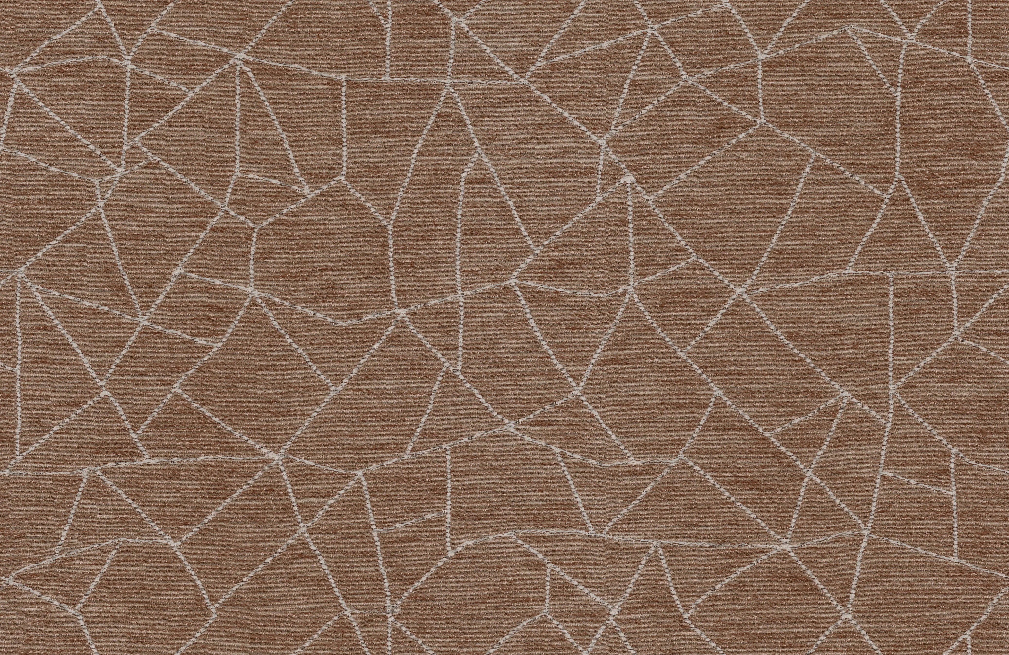 Earthen Tales Edition 1 - Lattice | Made to Order Light Filtering Curtains Lattice-Rust
