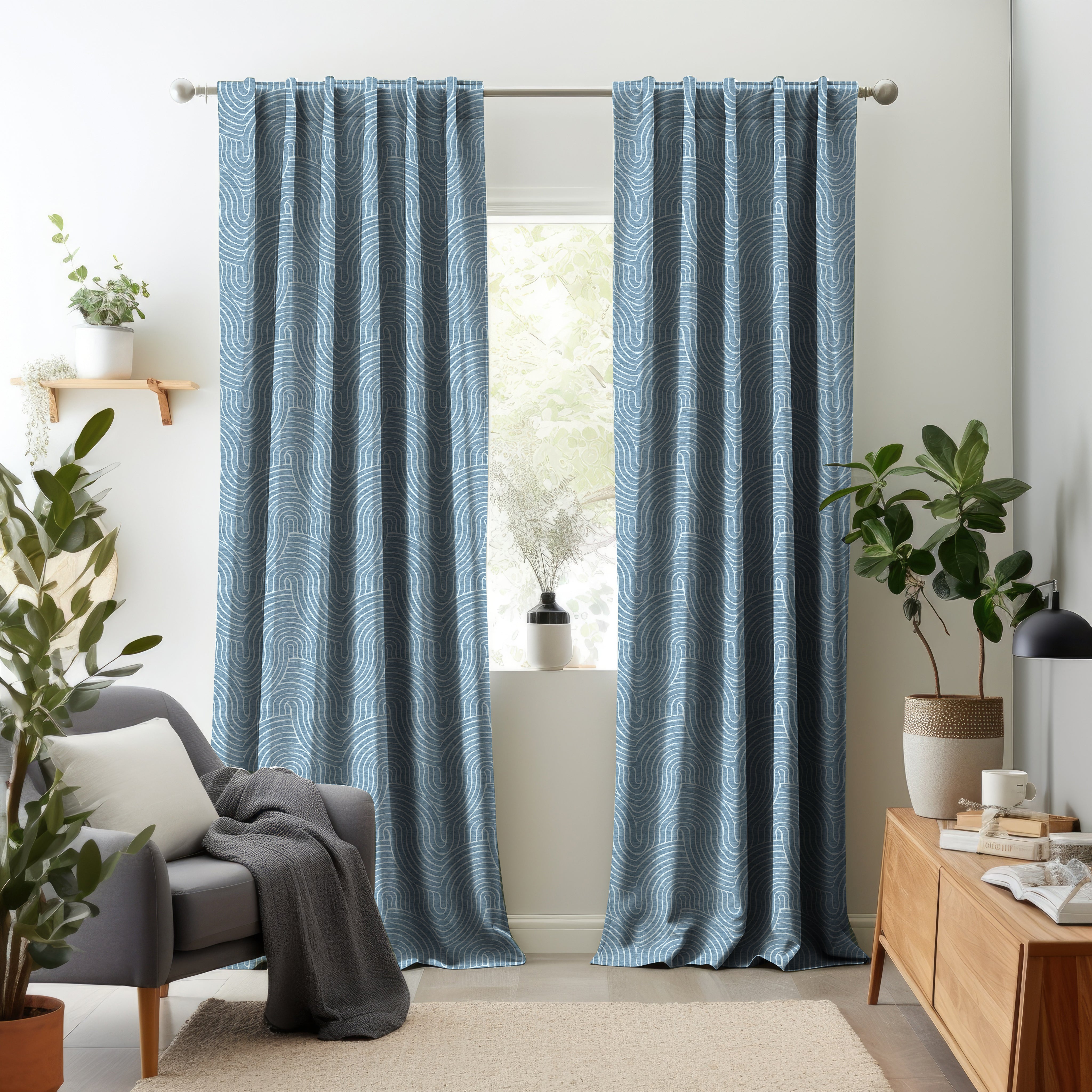 Earthen Tales Edition 1 | Made-to-Order Light Filtering Curtains