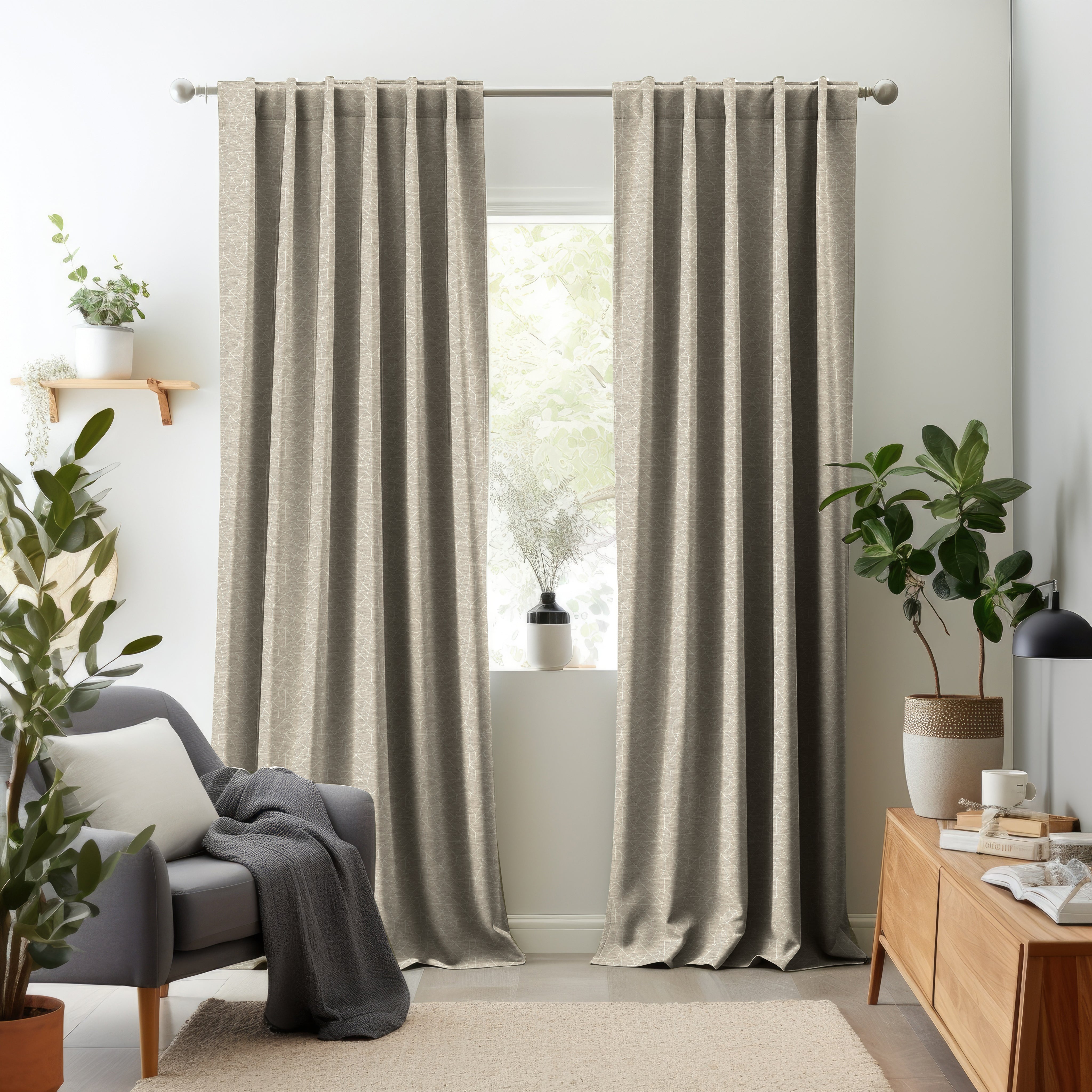 Earthen Tales Edition 1 | Made-to-Order Light Filtering Curtains