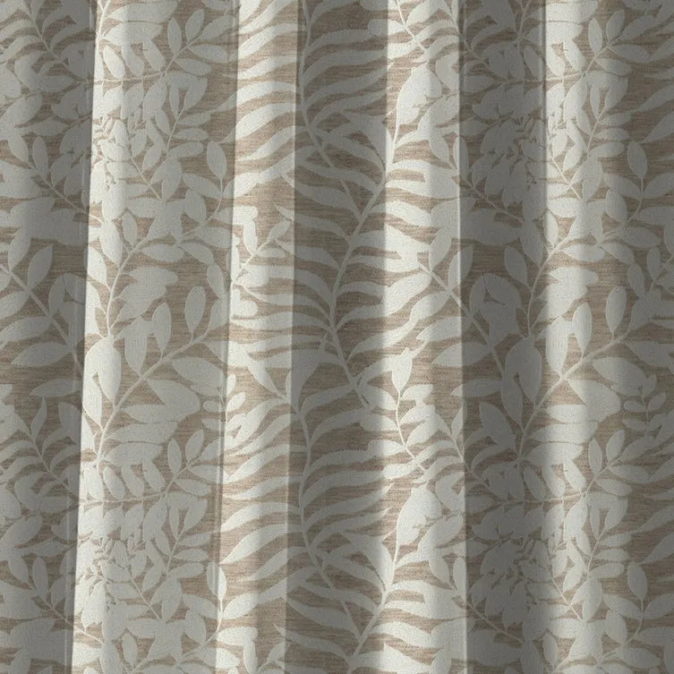Earthen Tales Edition 1 - Foliole | Made to Order Light Filtering Curtains Foliole-Biscotti