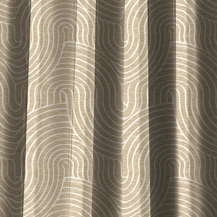 Earthen Tales Edition 1 - Plash | Made to Order Light Filtering Curtains Plash-Biscotti