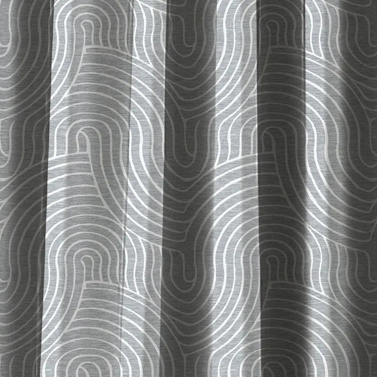 Earthen Tales Edition 1 - Plash | Made to Order Light Filtering Curtains Plash-Silver