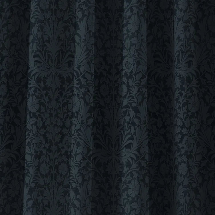 Nomad's Diary Edition 6 - Lata | Made to Order Light Filtering Curtains Lata-Indigo