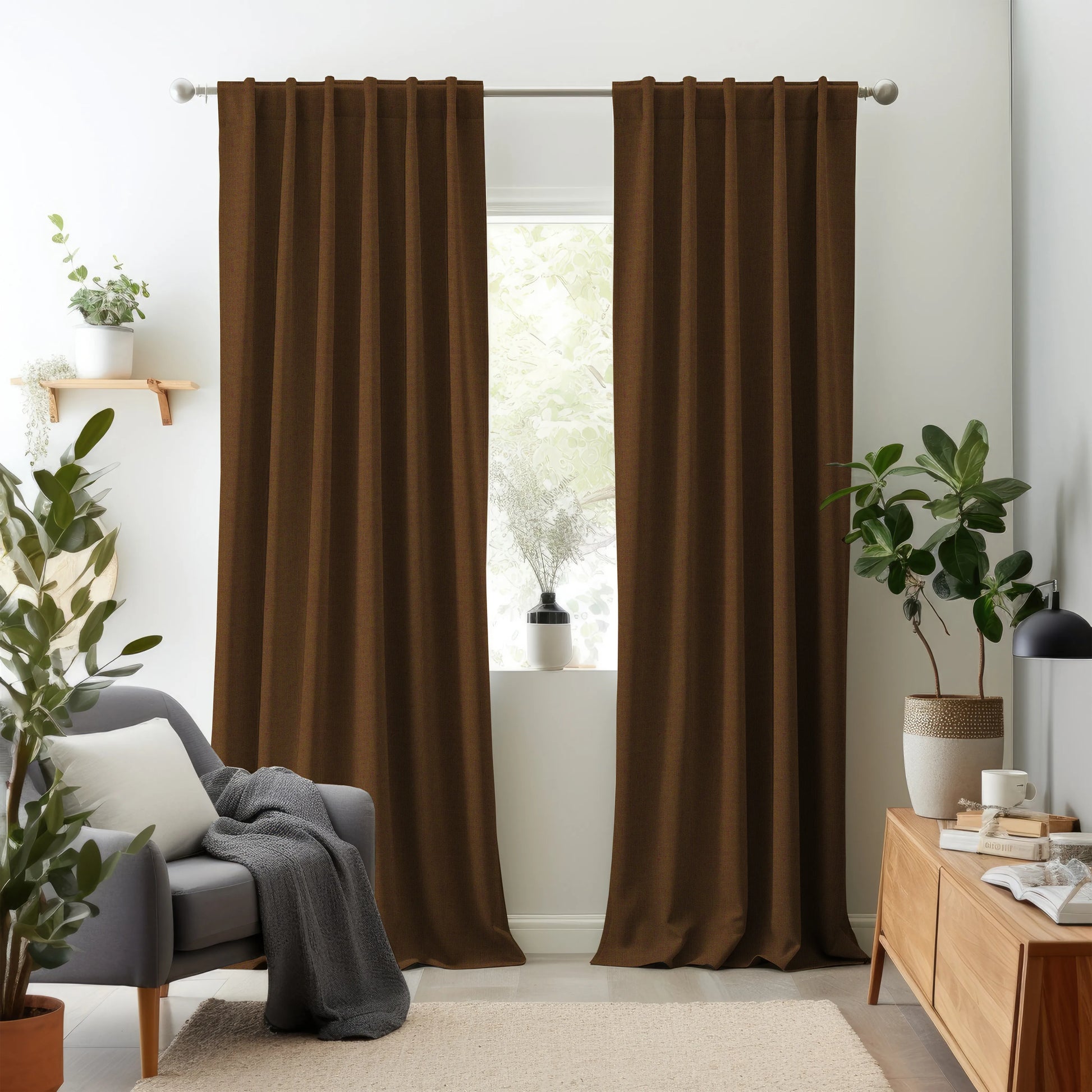 Hallmark Drapes Edition 8 - Rivoli | Multipurpose Fabric Rivoli-Mocha