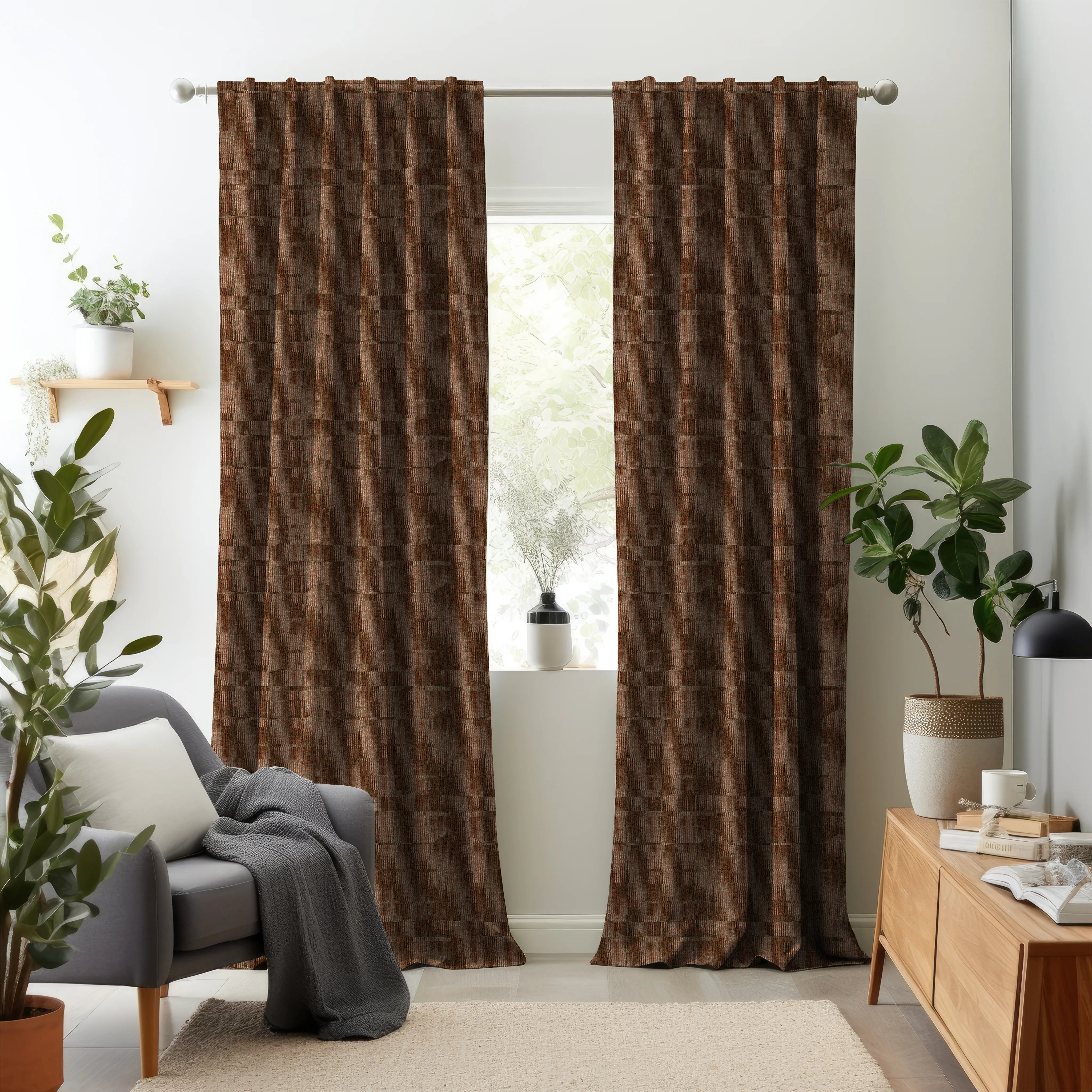 Hallmark Drapes Edition 8 - Rivoli | Multipurpose Fabric Rivoli-Madder