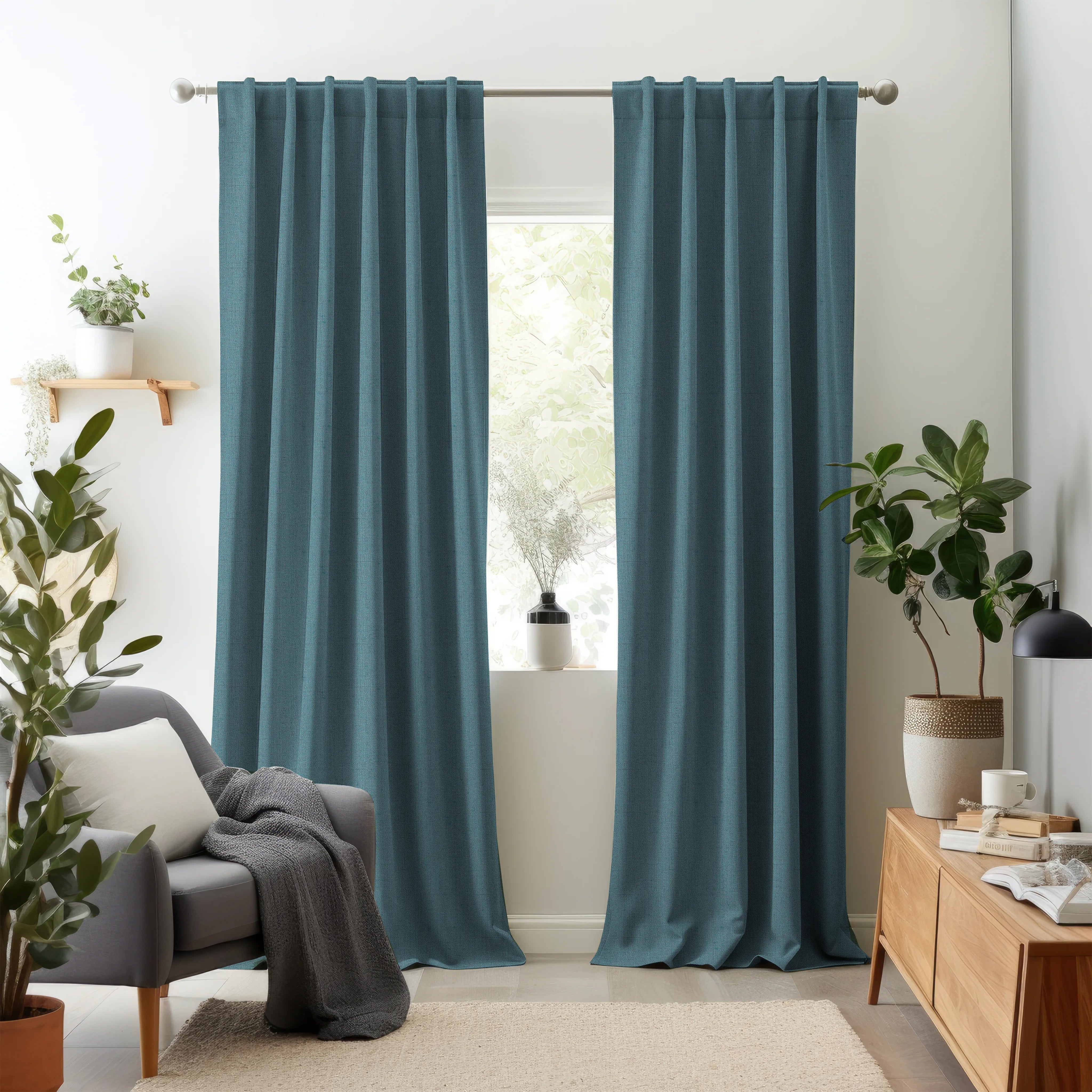 Hallmark Drapes Edition 8 - Rivoli | Multipurpose Fabric Rivoli-Ocean