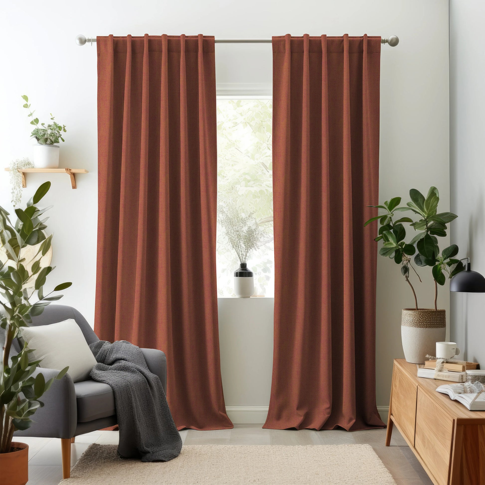 Hallmark Drapes Edition 8 - Rivoli | Multipurpose Fabric Rivoli-Sunset
