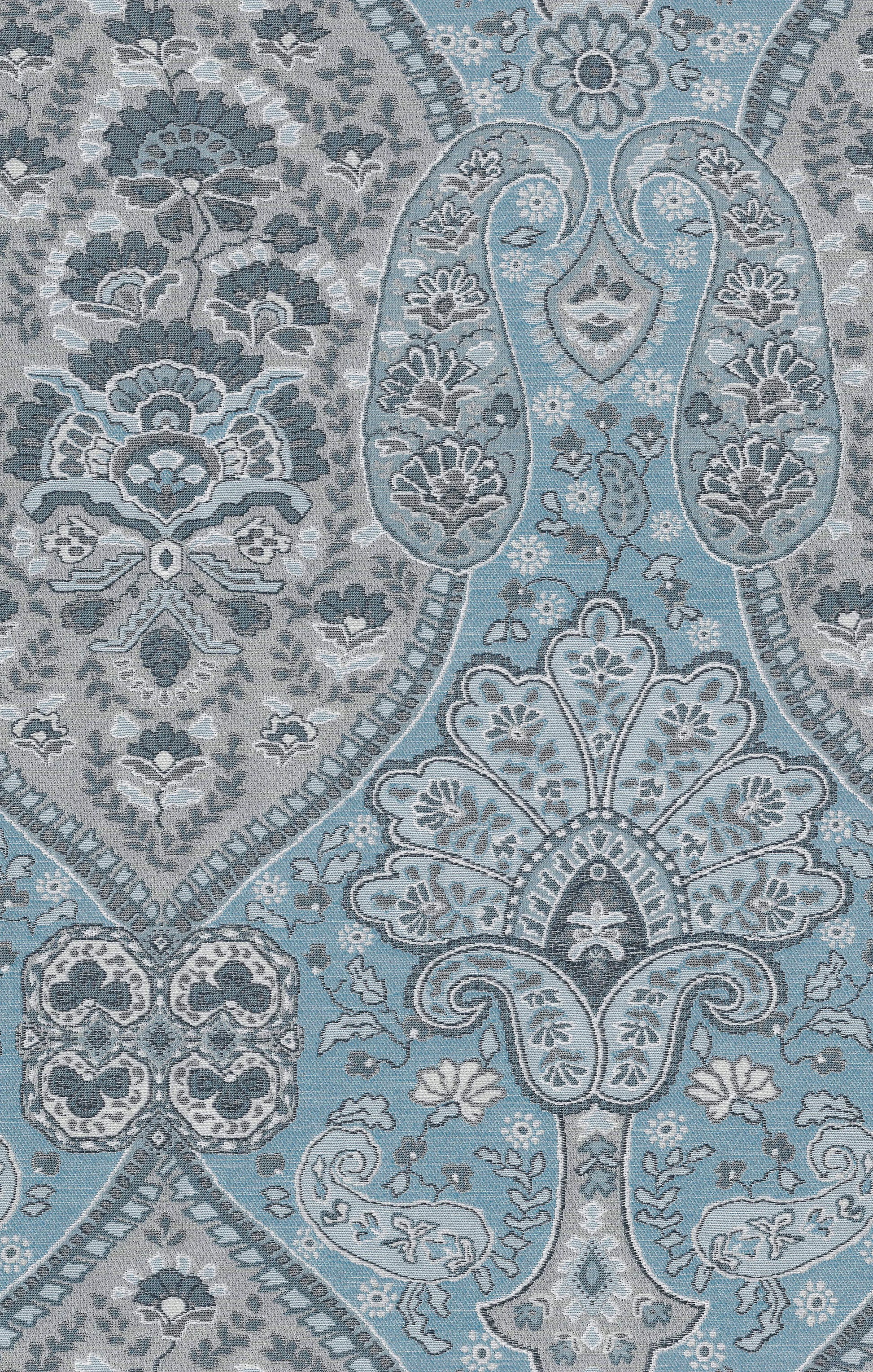 Nomad's Diary Edition 10 - Lynnwood | Upholstery Fabric Lynnwood-Bluestone