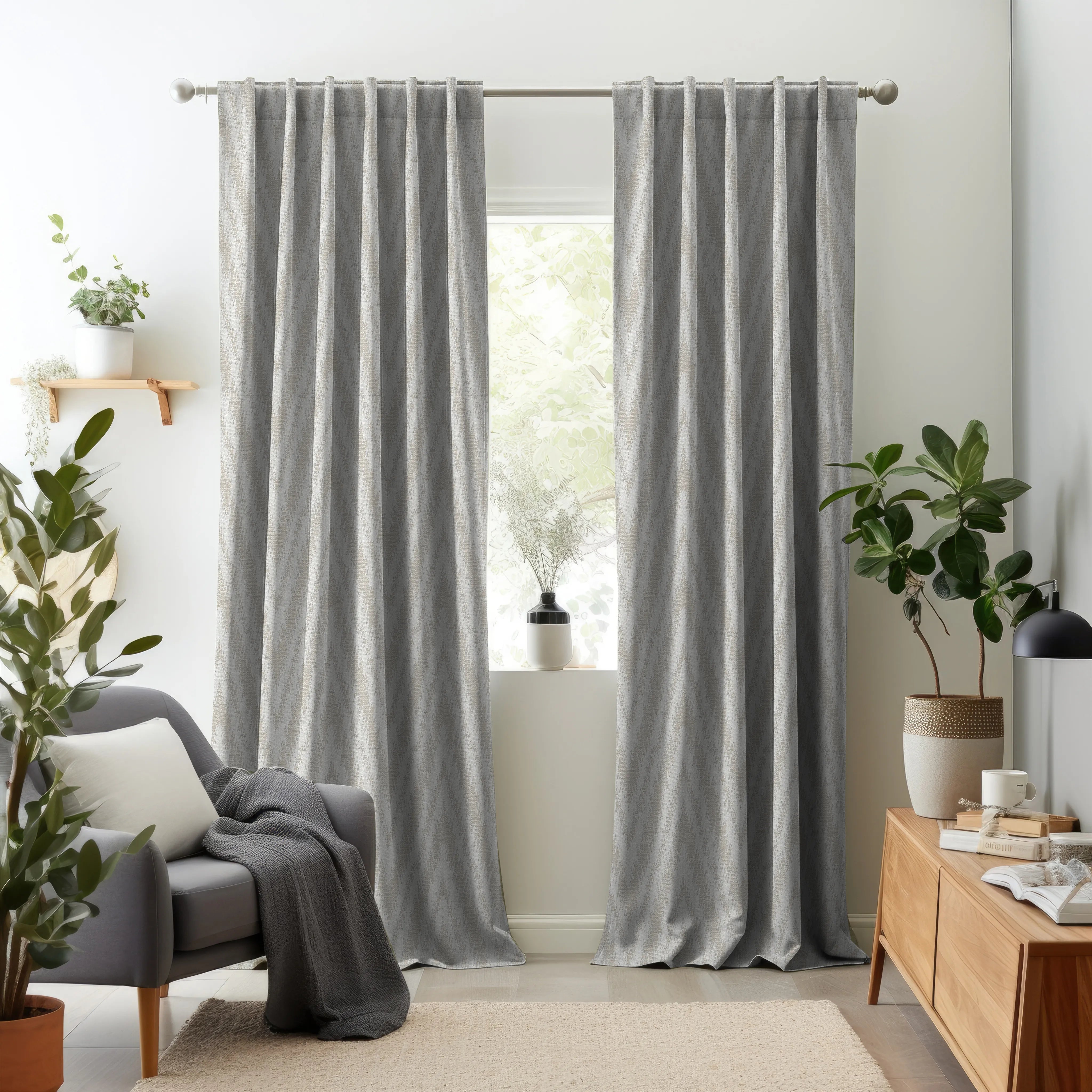 Elementos Edition 7 - Brasov | Made to Order Light Filtering Curtains Brasov-Ivory