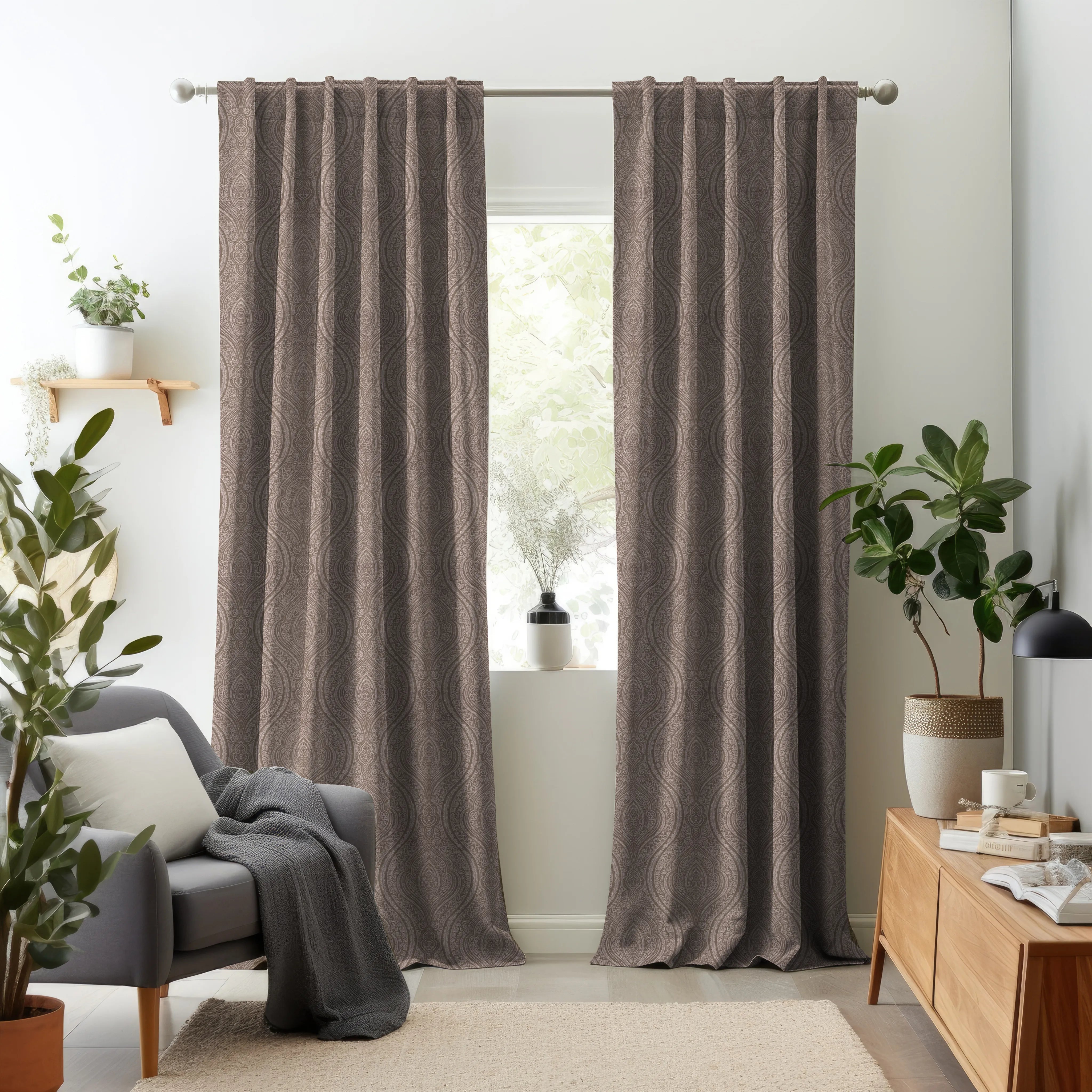 Elementos Edition 11 - Dorian | Made to Order Light Filtering Curtains Dorian-Maple