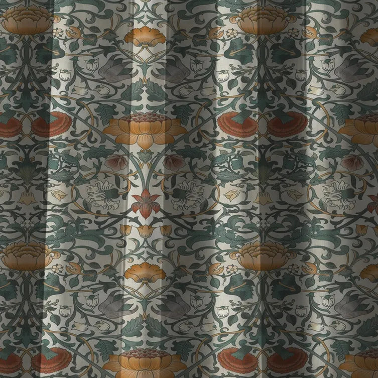 Nomad's Diary Edition 11 - Laurel | Made to Order Light Filtering Curtains Laurel-Teal