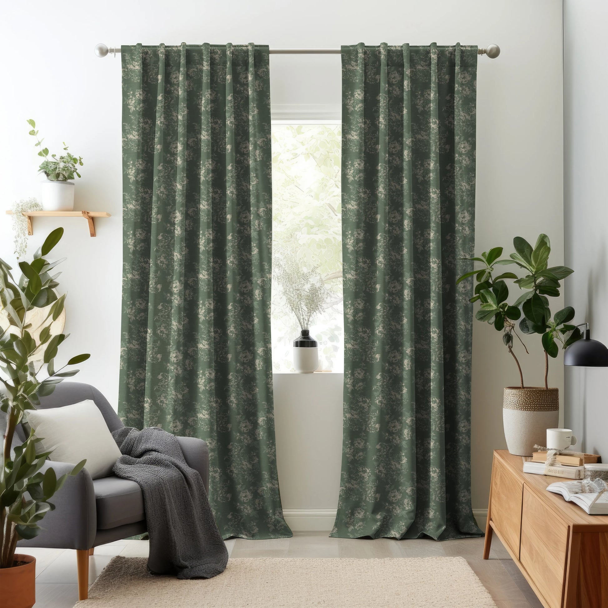 Nomad's Diary Edition 11 - Rossetti | Made to Order Light Filtering Curtains Rossetti-Spruce