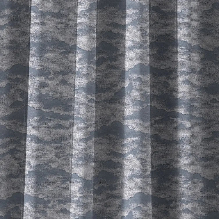 Cosmic Charm Edition 5 - Velour | Made to Order Light Filtering Curtains Velour-Pewter