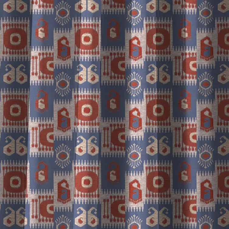 Nomad's Diary Edition 9 - Odin | Upholstery Fabric Odin-Cerulean