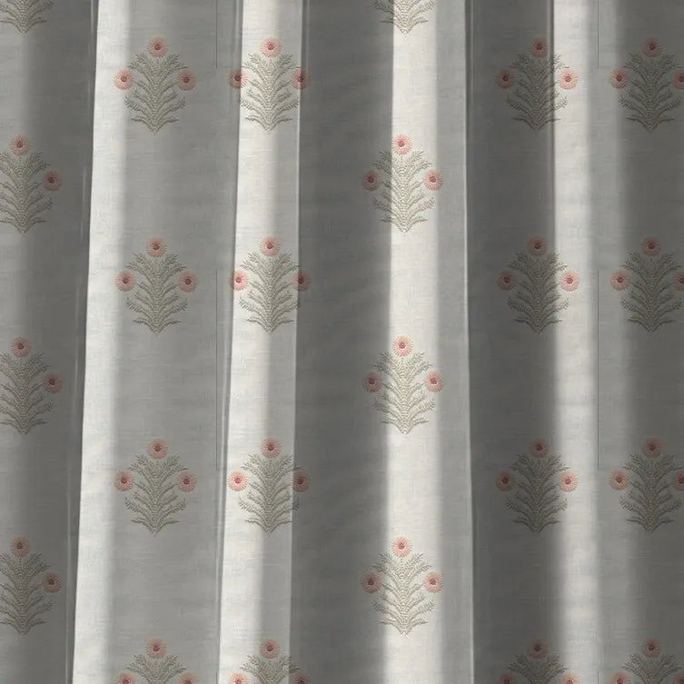 Hallmark Drapes Edition 14 - Haliee | Made to Order Light Filtering Curtains Haliee-Melon