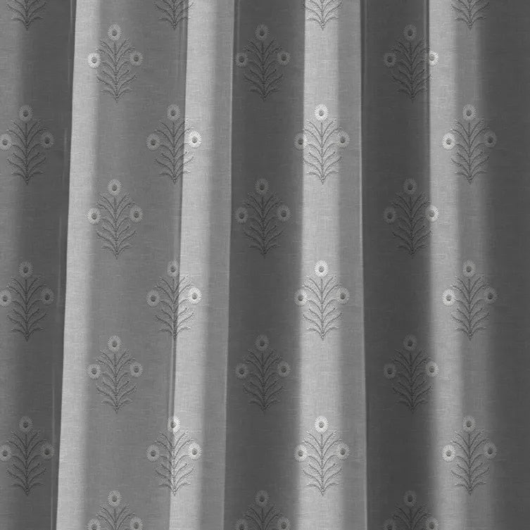 Hallmark Drapes Edition 14 - Haliee | Made to Order Light Filtering Curtains Haliee-Ash