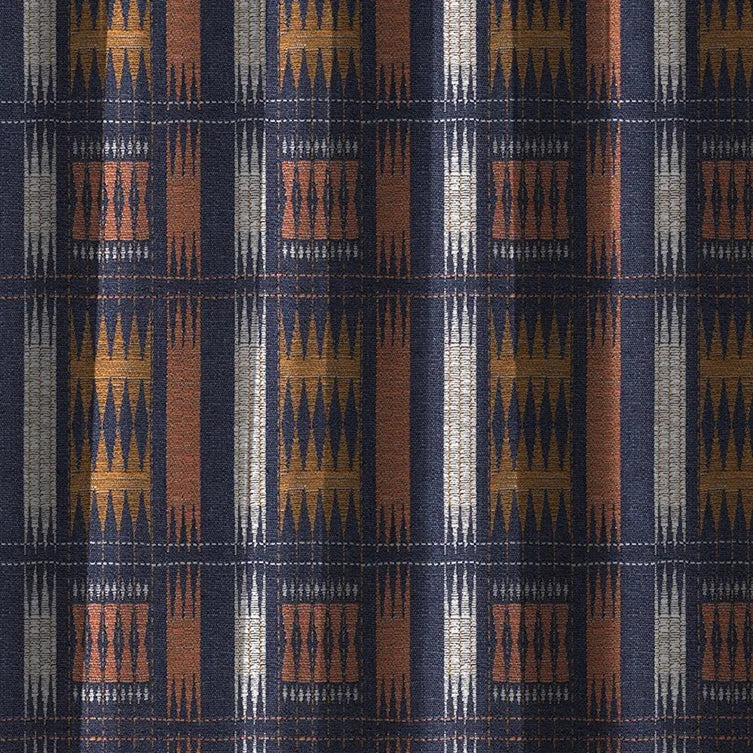 Nomad's Diary Edition 12 - Beryl | Upholstery Fabric Beryl-Indigo