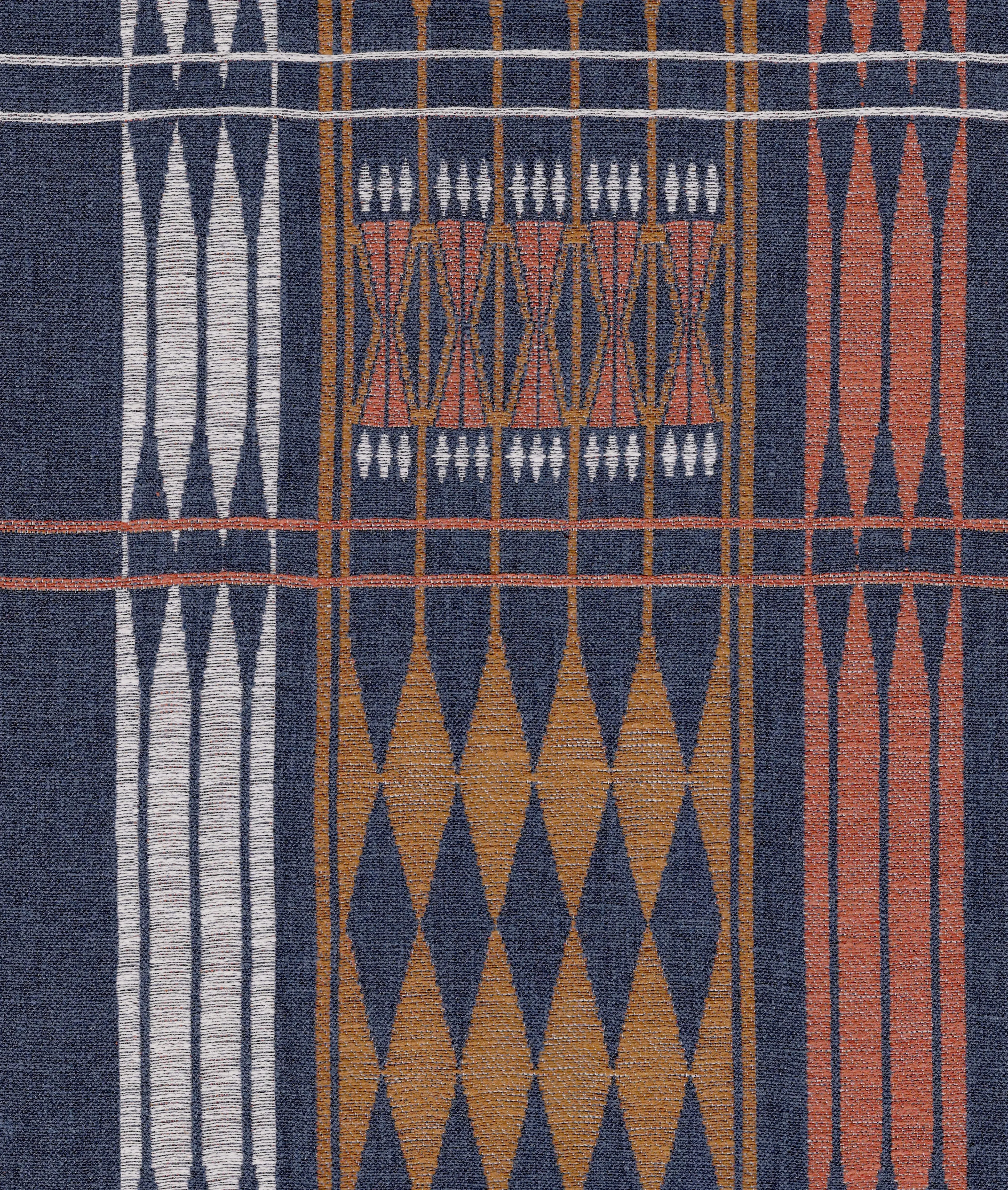 Nomad's Diary Edition 12 - Lilith | Upholstery Fabric Lilith-Indigo