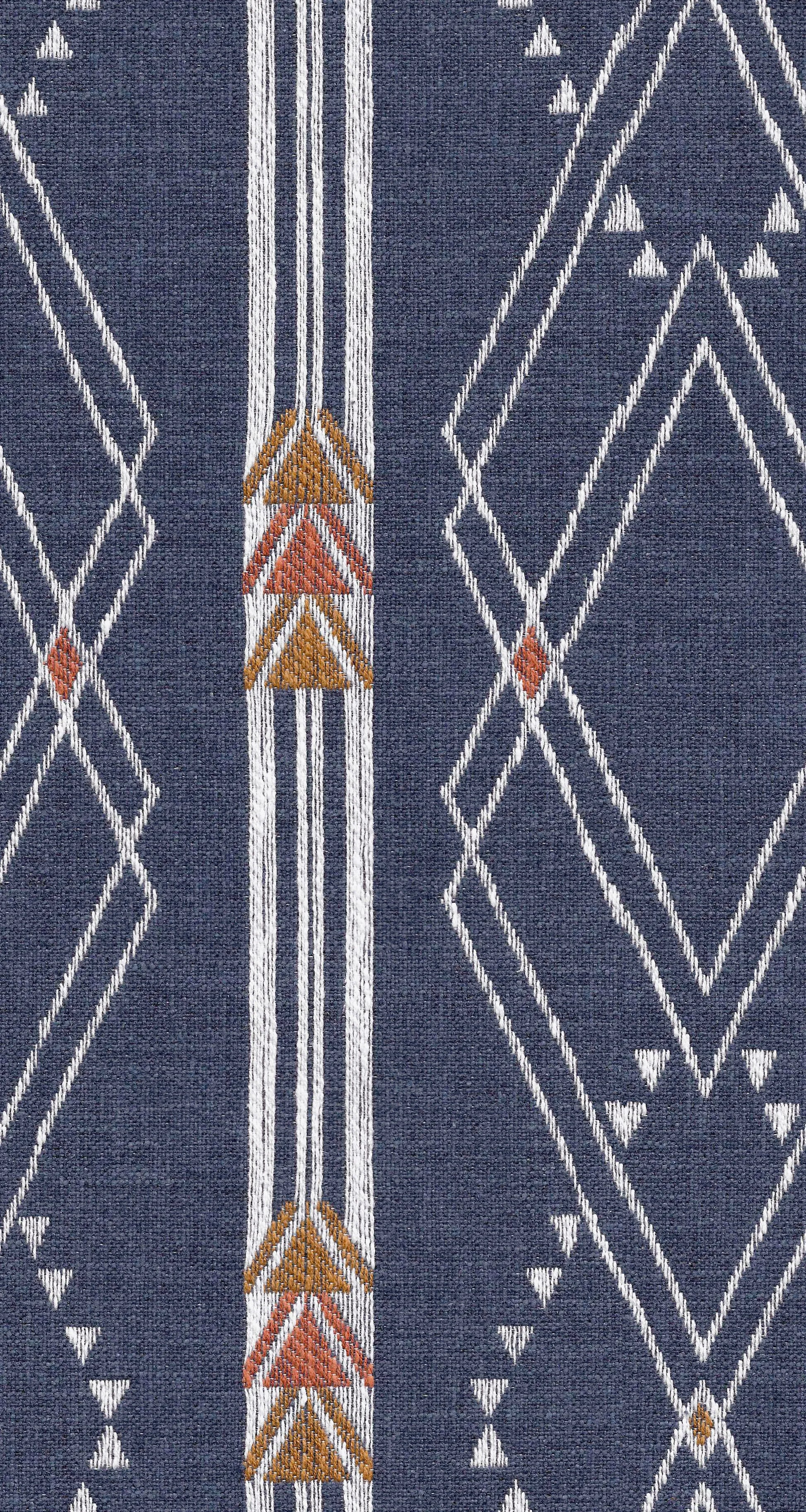 Nomad's Diary Edition 12 - Maeve | Upholstery Fabric Maeve-Indigo