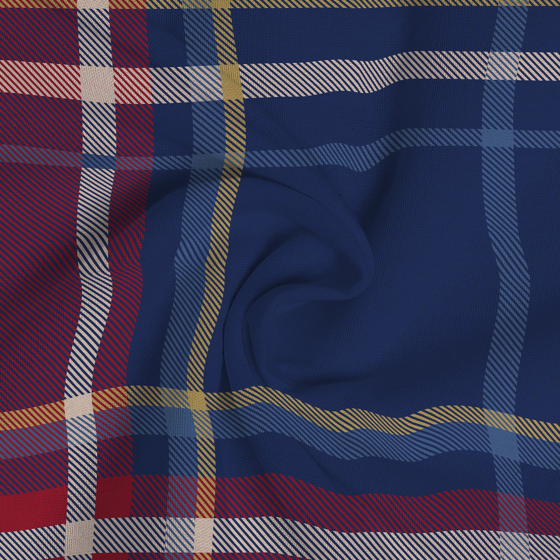 Serene Nest Printed Bedsheet Set Blue Green / Queen