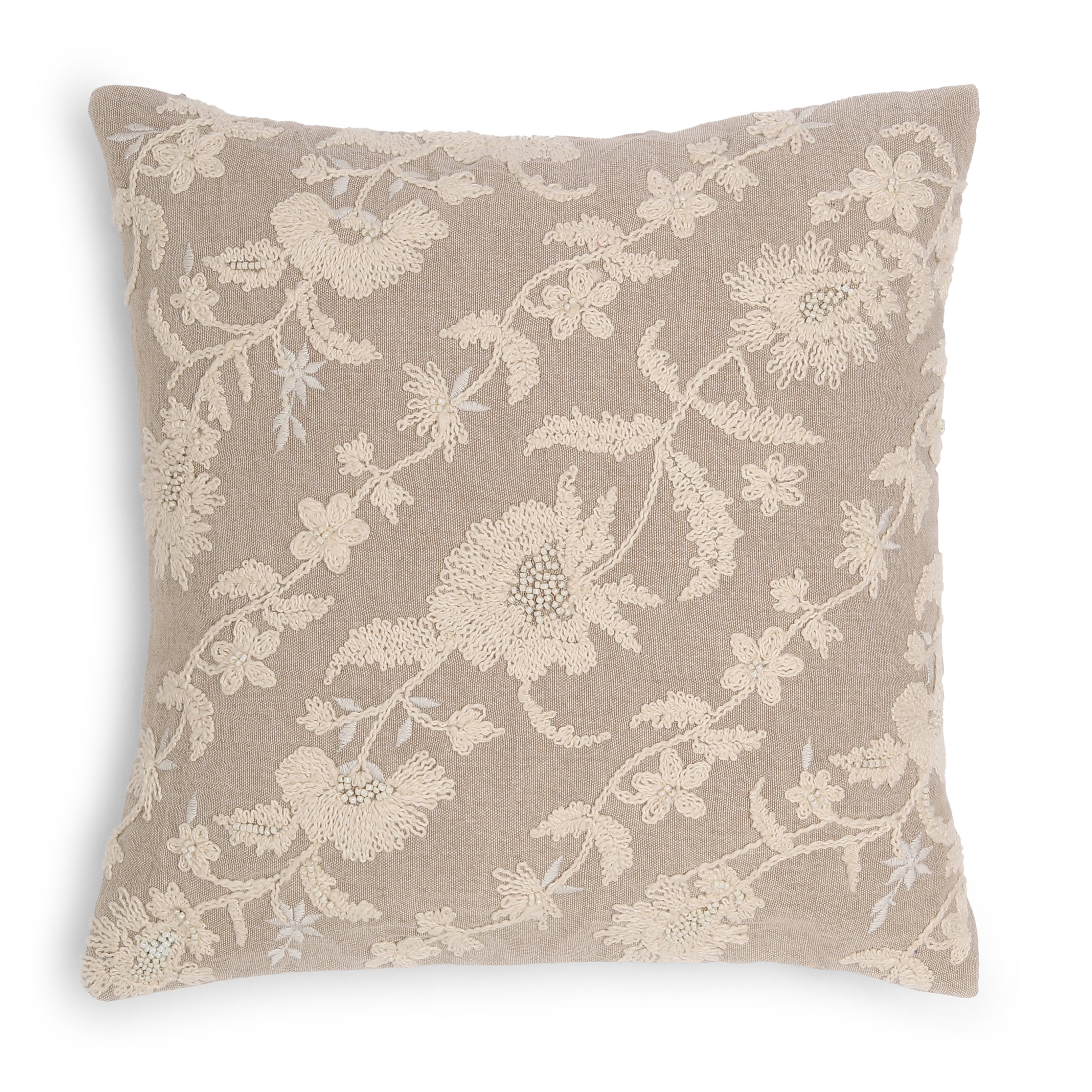 Espricia 100% Cotton Cushion Cover | Beige