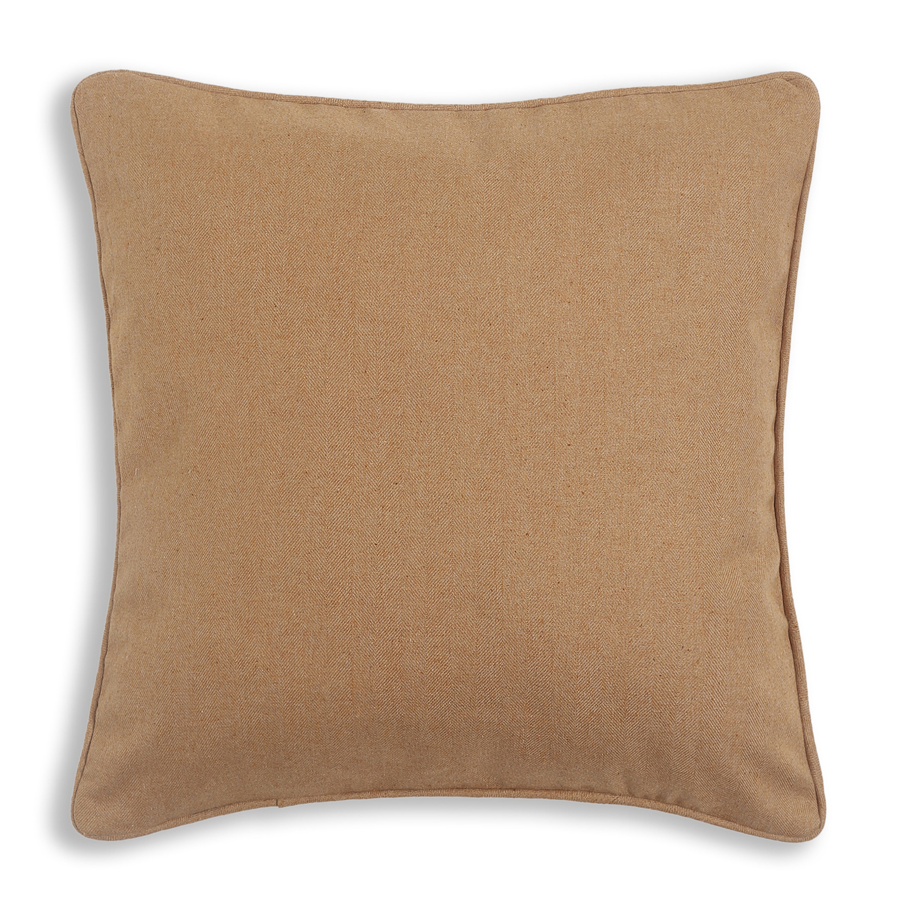 Espricia 300 GSM 100% Cotton Cushion Cover | Brown