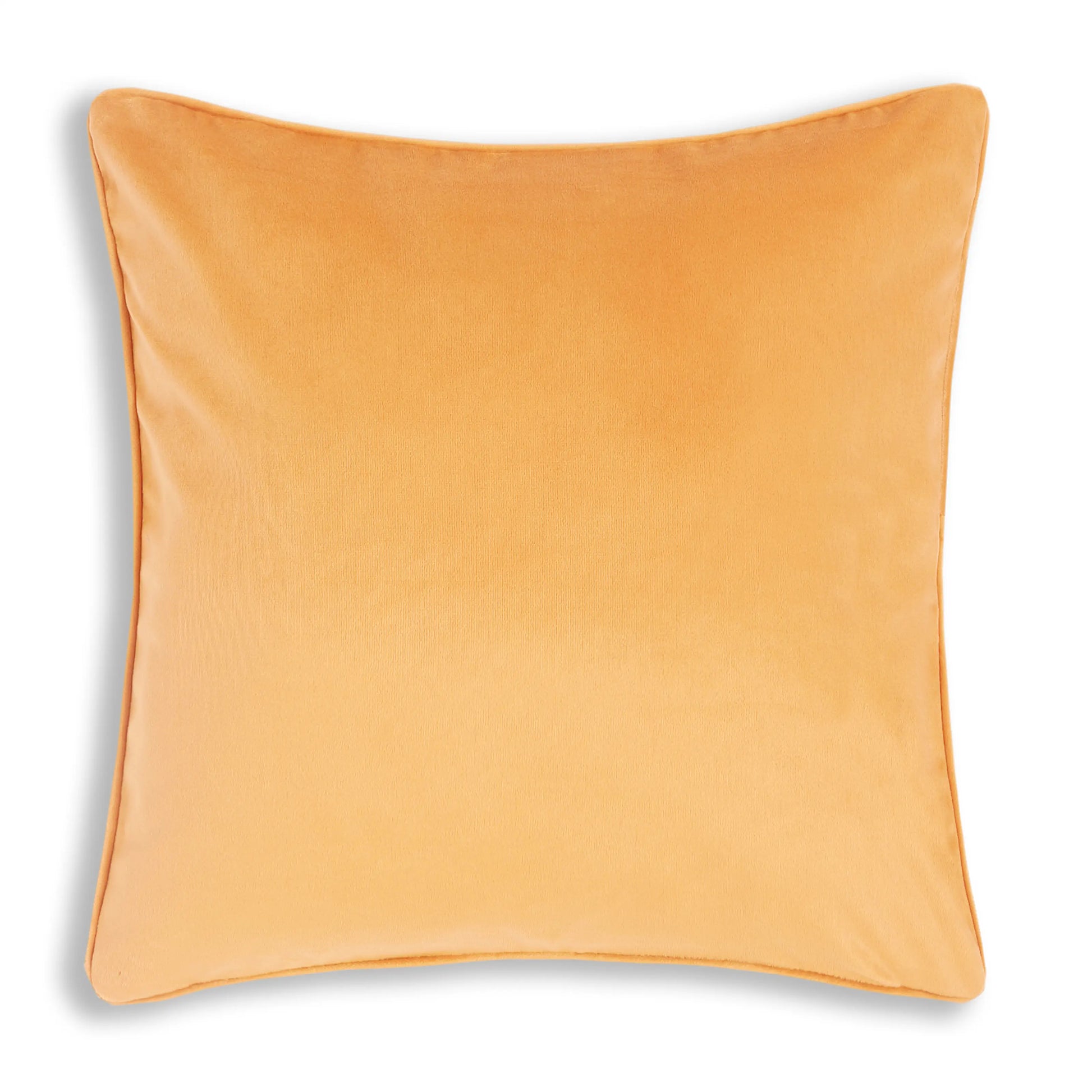 Espricia Solid Cushion Cover | Colour Pop Orange / Cushion Cover (41cm x 41cm)