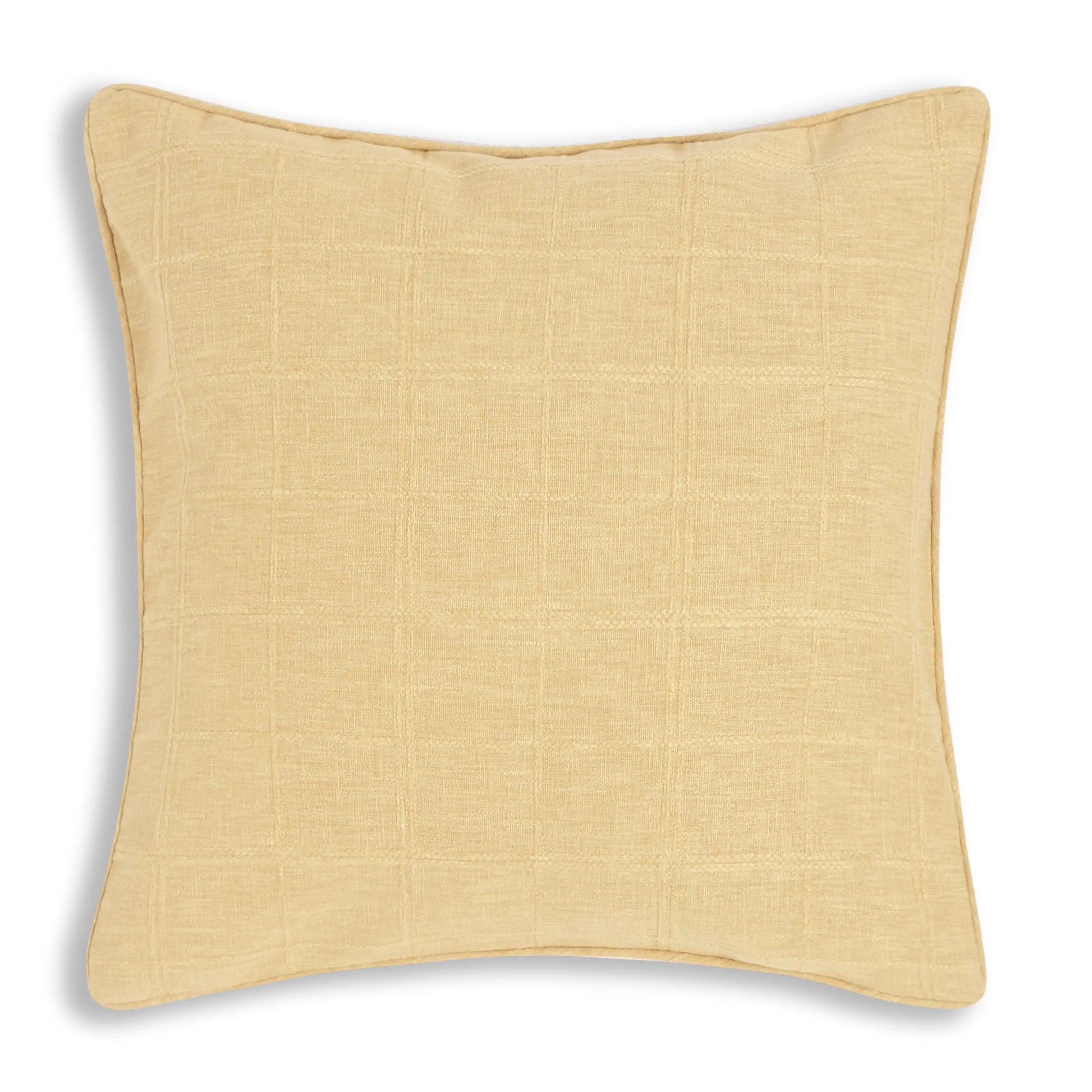 Espricia Woven Cushion Cover | Interlaced Honey / Cushion Cover (51cm x 51cm)