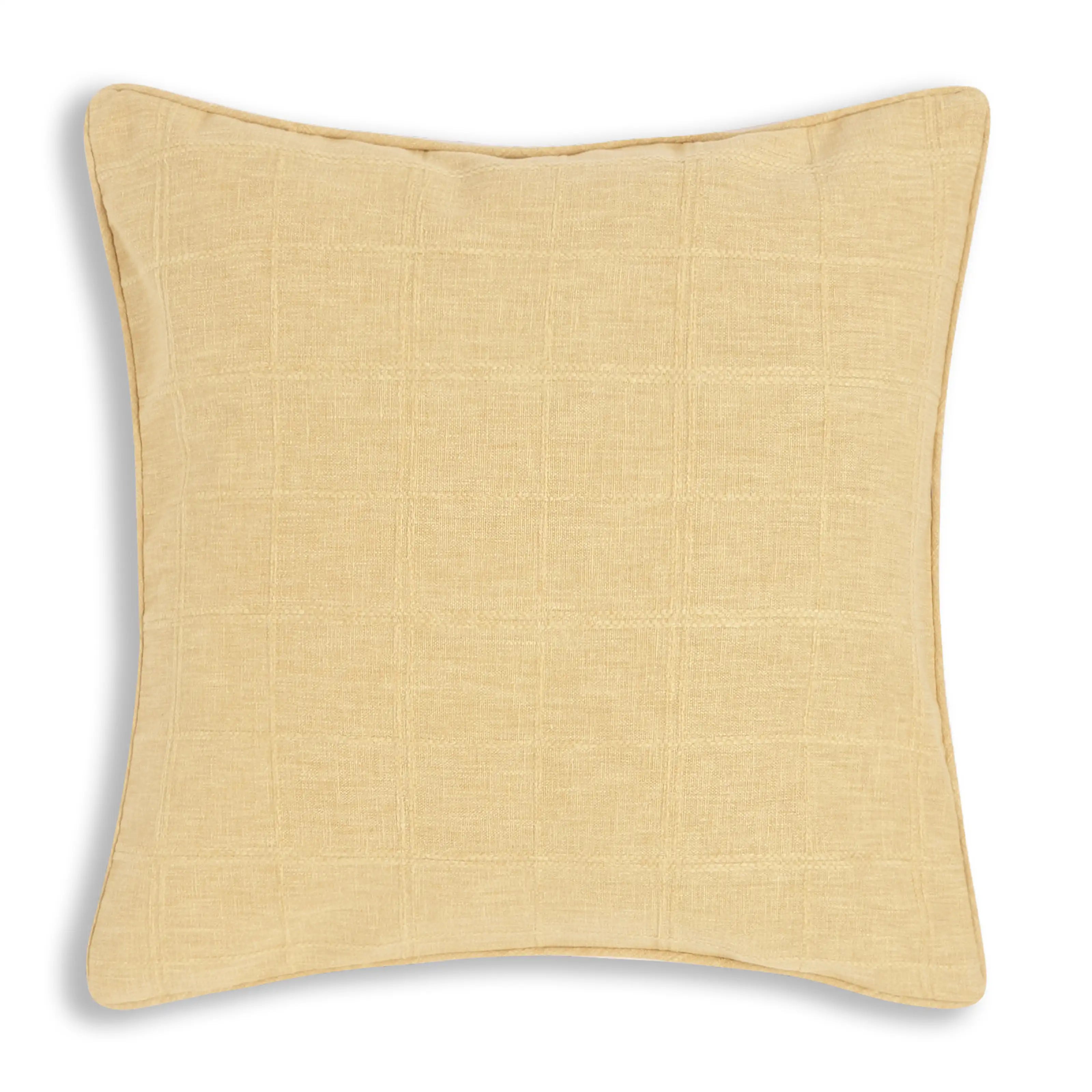Espricia Woven Cushion Cover | Interlaced Honey / Cushion Cover (51cm x 51cm)