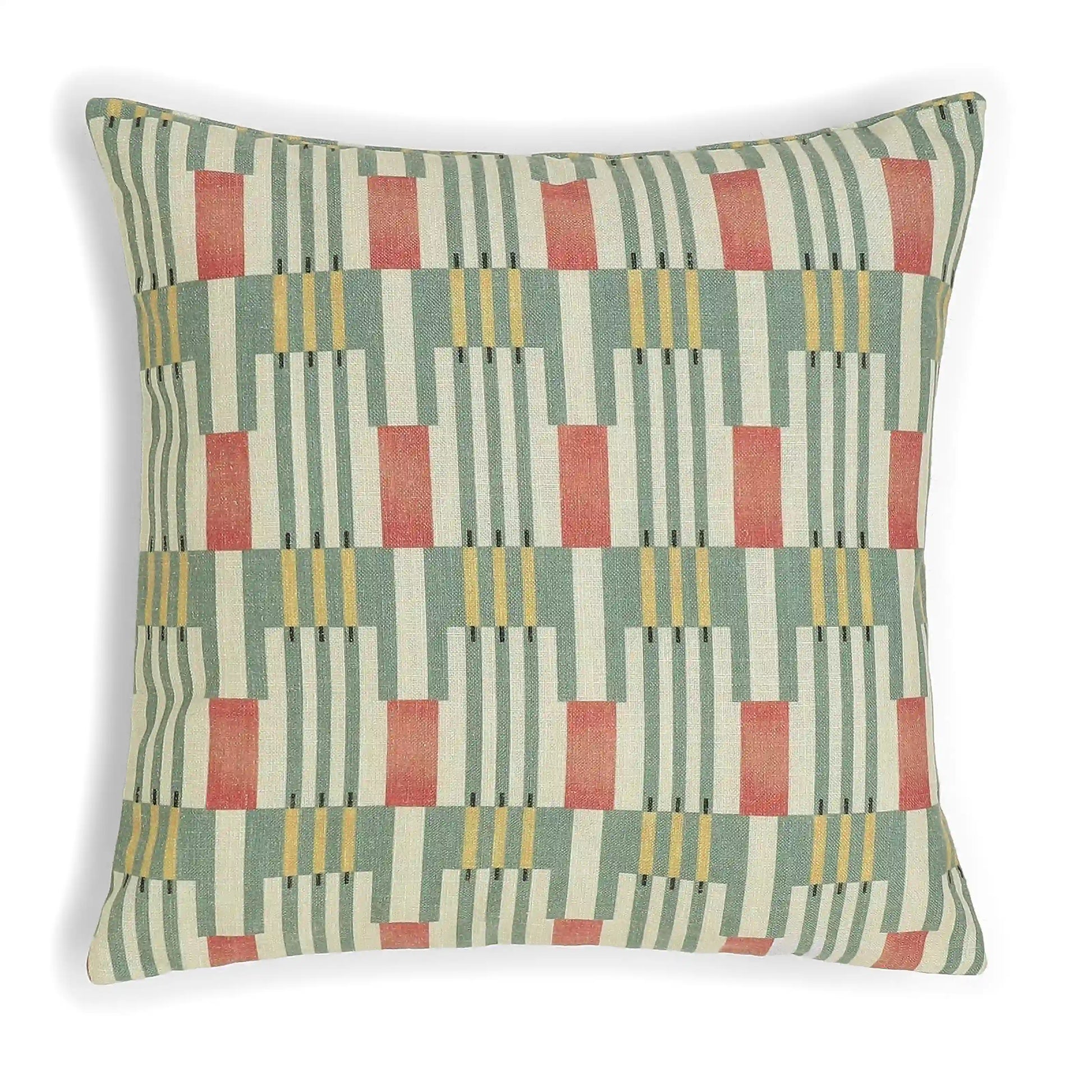 Vissencia Printed Cushion Cover | Crafted Patterns Fern / Cushion Cover (51cm x 51cm)