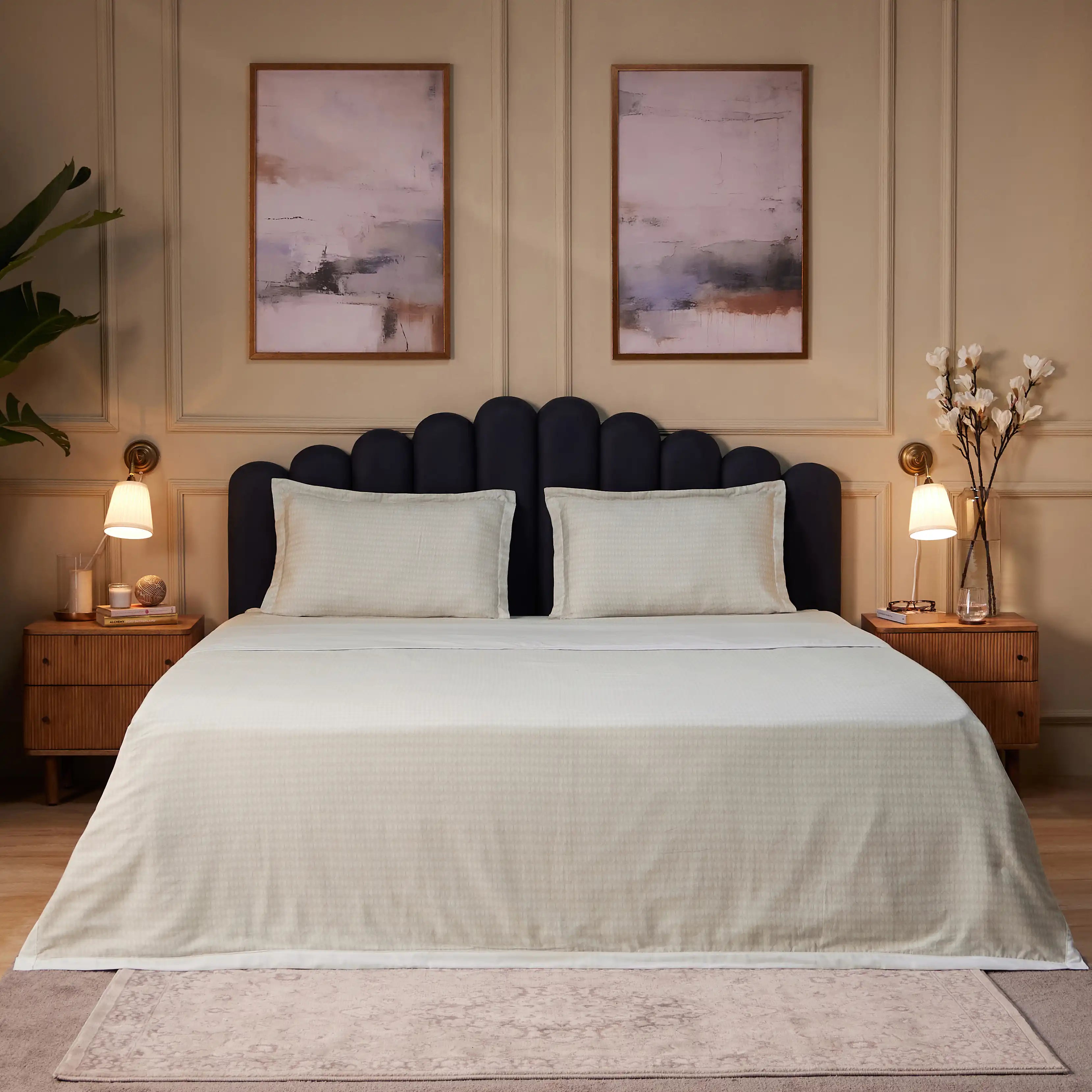 Yutori 100% Cotton Dohar Neutral Cream-Yutori / Double