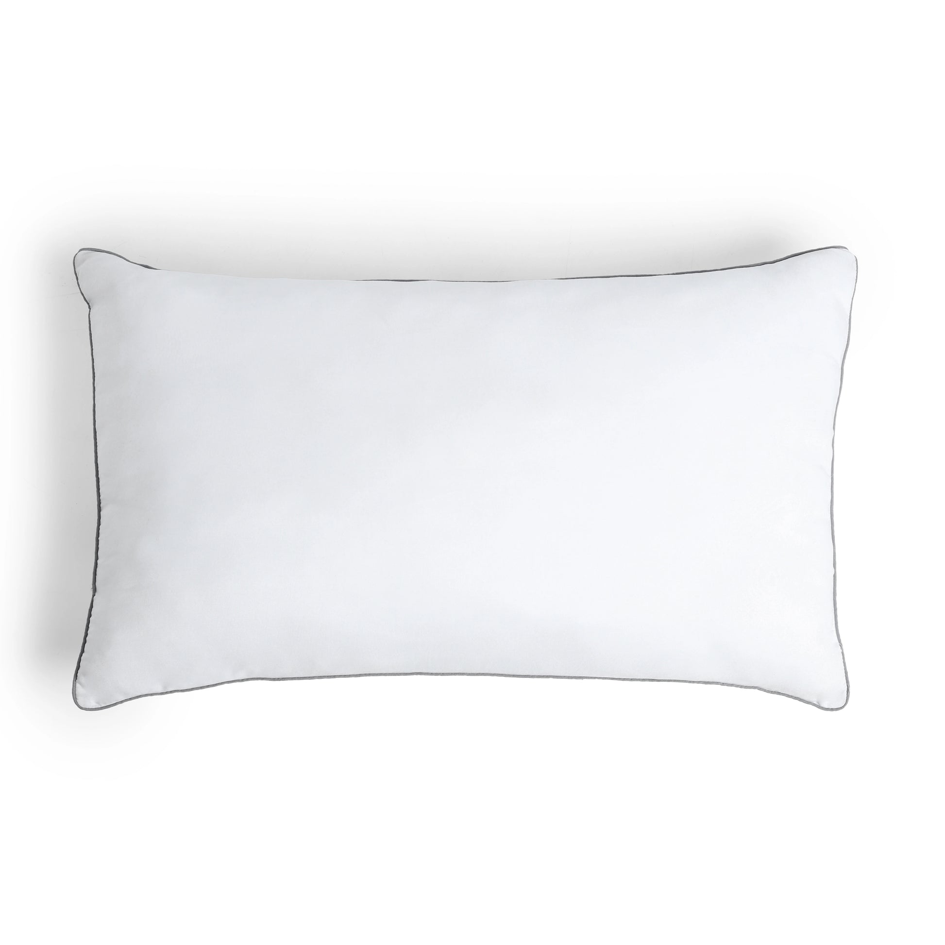 Snow Soft White Solid Dyed Cushion Filler White / Cushion Cover (41cm x 66cm)