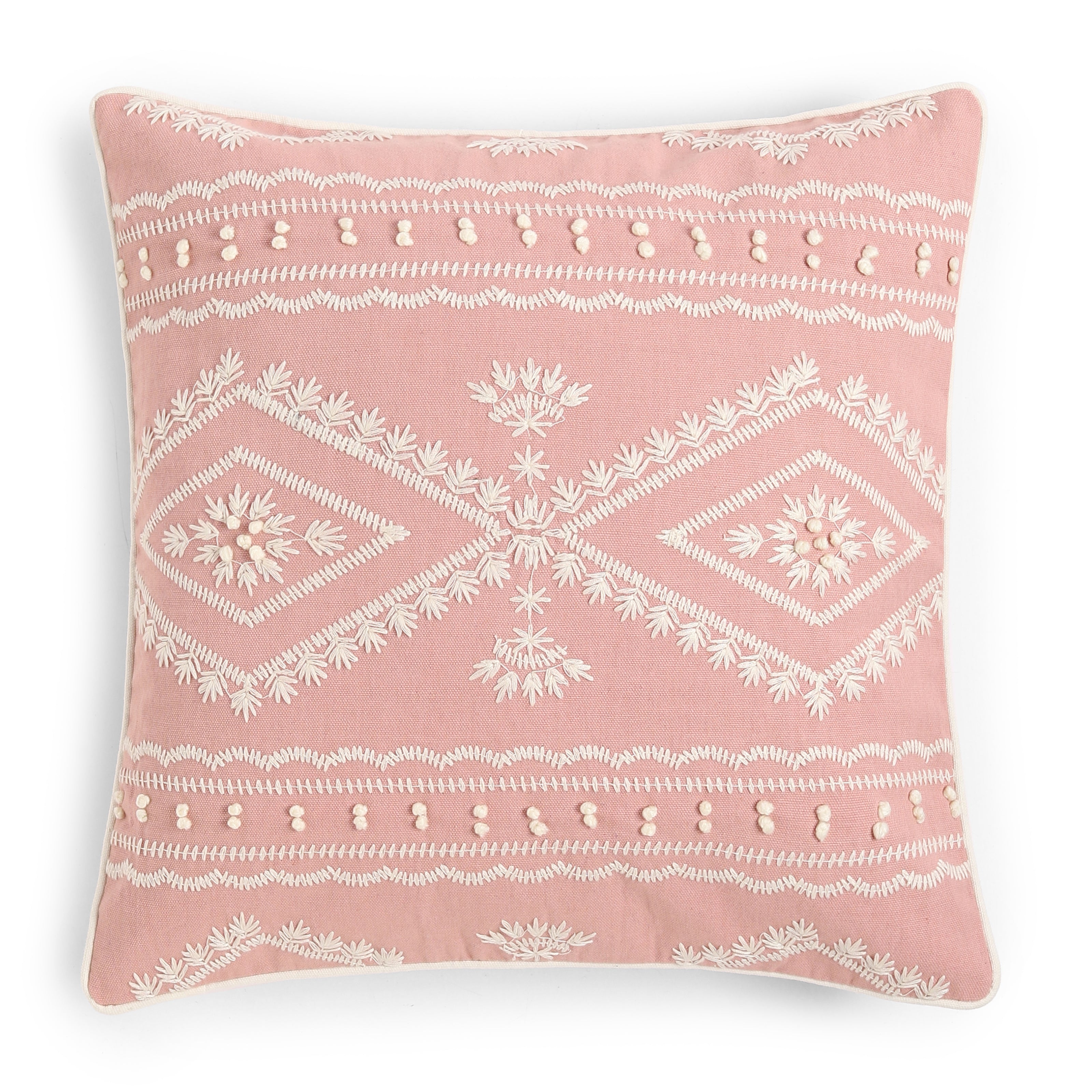 Espricia 100% Cotton Cushion Cover | Peach