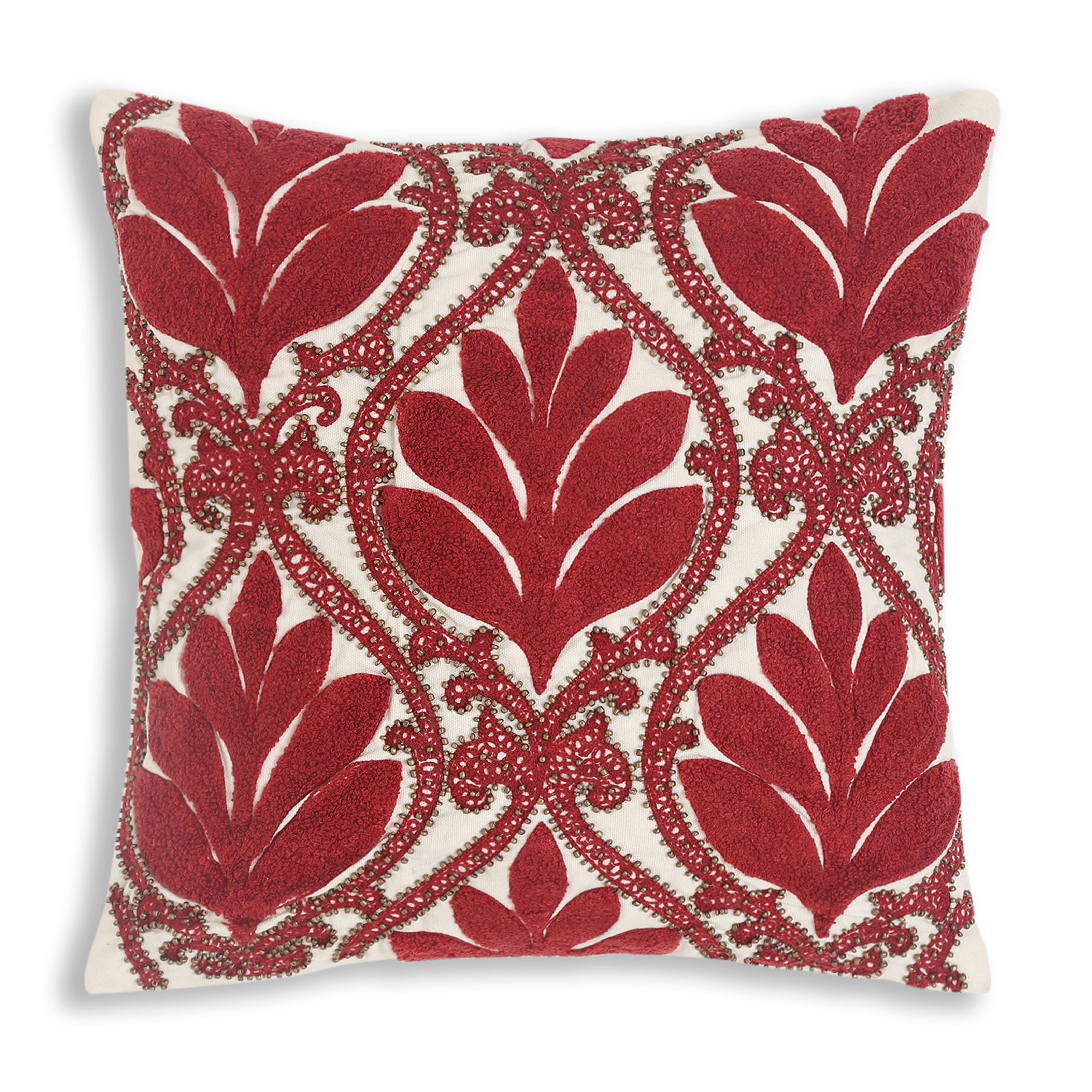 Espricia 100% Cotton Cushion Cover | Red