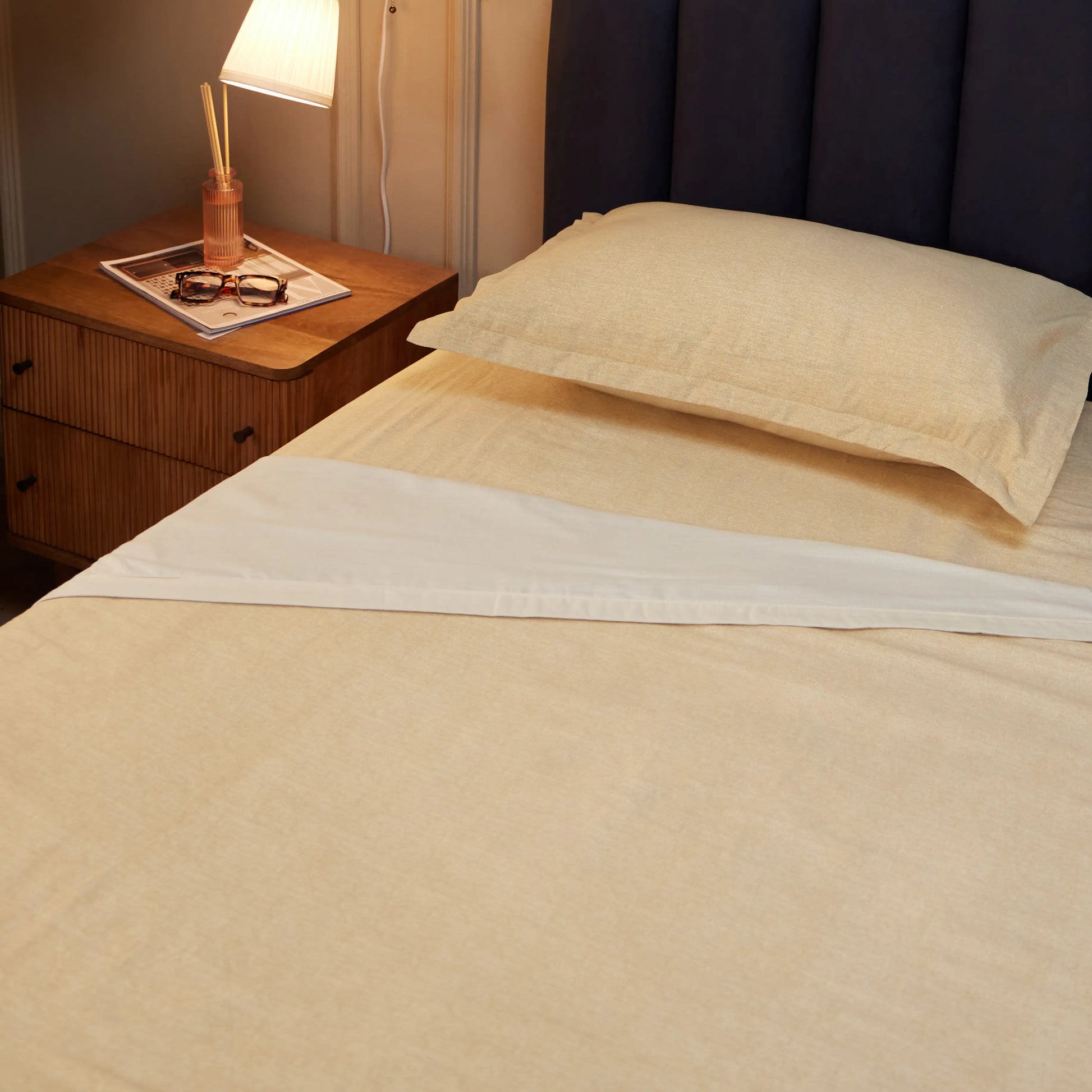 Yutori 100% Cotton Dohar Beige / Single