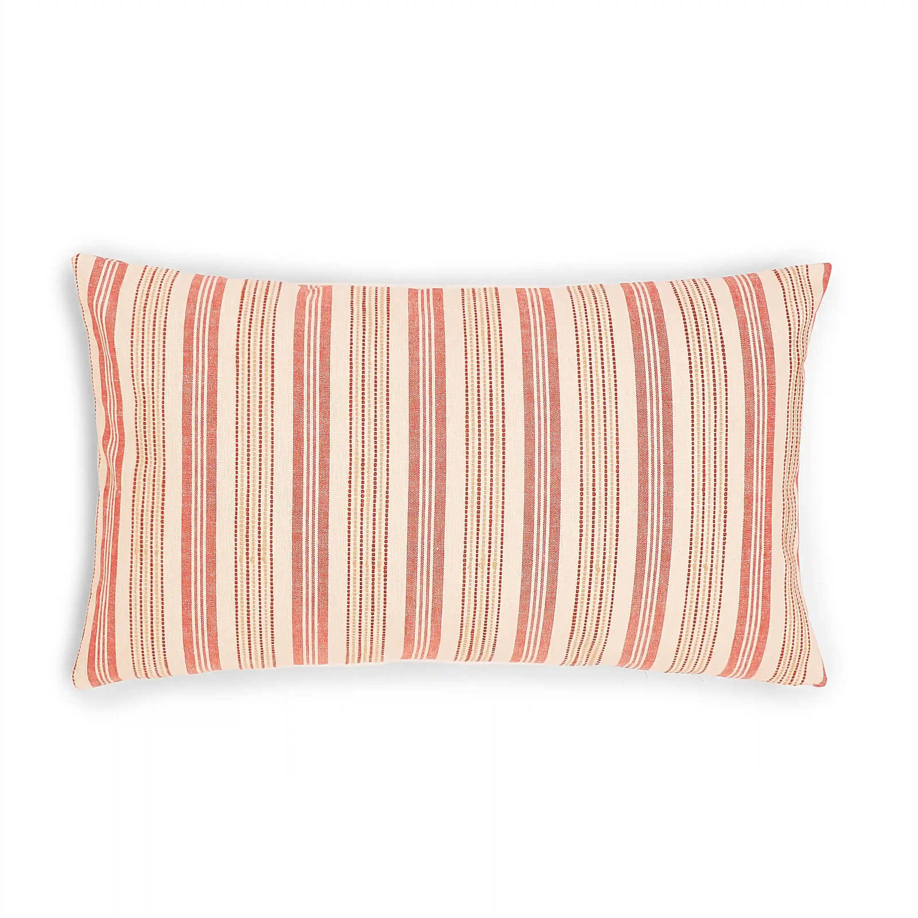 Espricia Woven Cushion Cover | Rustic Lanes Autumn Rust / Cushion Cover (41cm x 66cm)