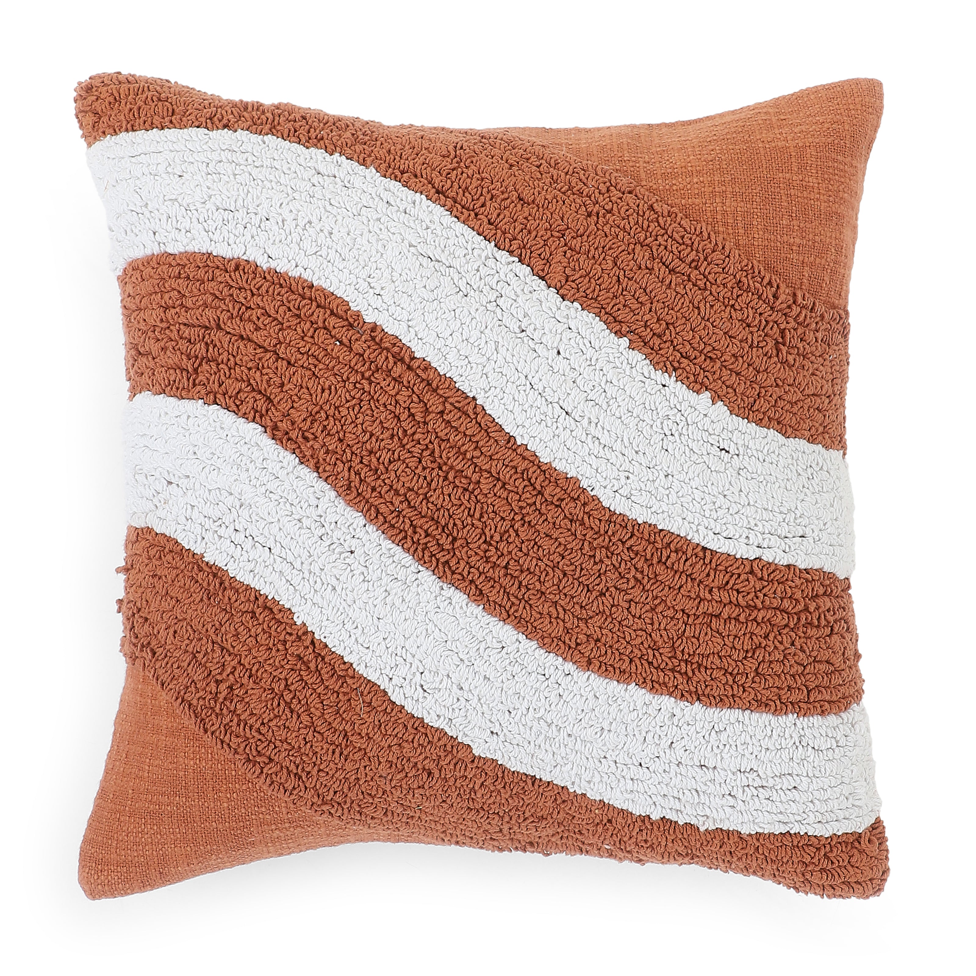 Espricia 100% Cotton Cushion Cover | Rust