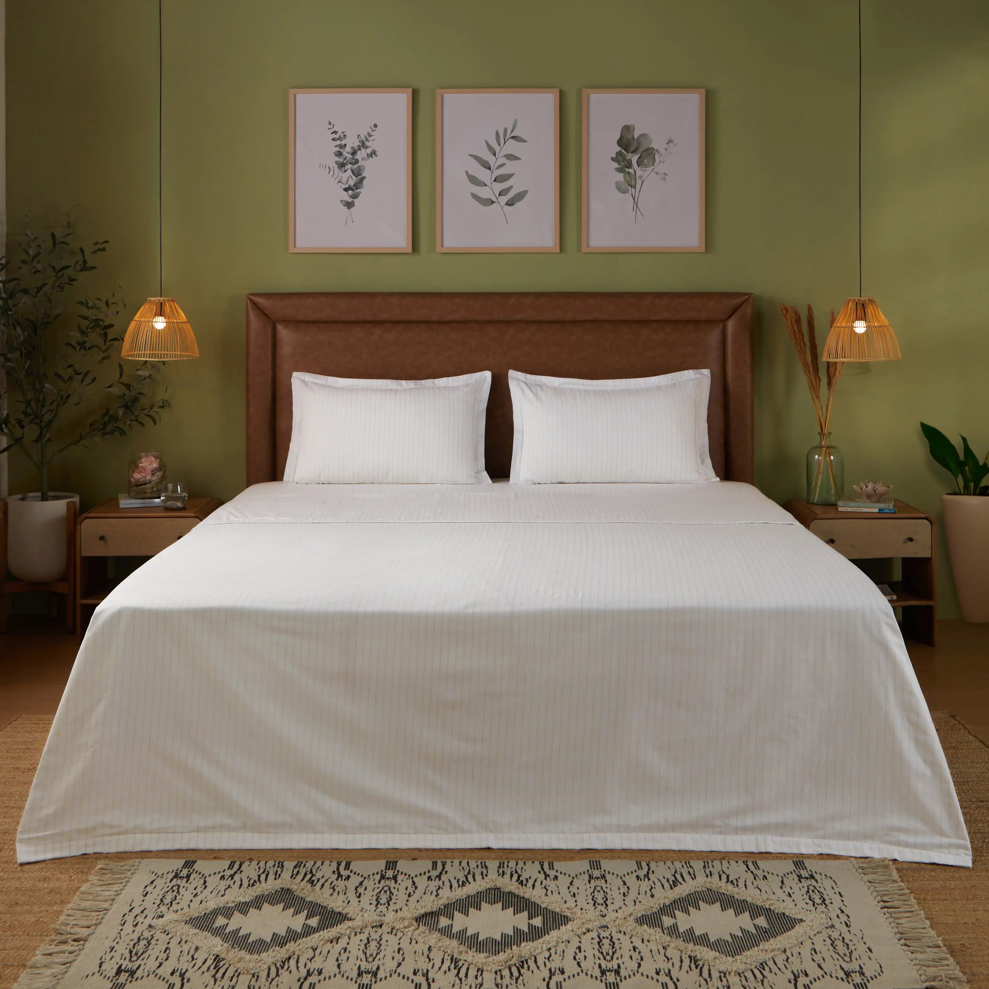 Bloomshire Classic 100% Cotton Dohar Beige / Double