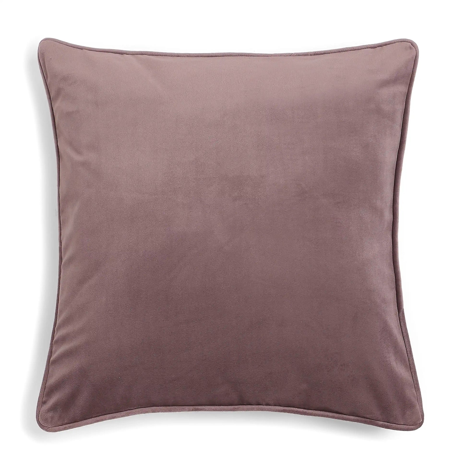 Vissencia Solid Cushion Cover | Autumn Hues Lilac Dust / Cushion Cover (41cm x 41cm)